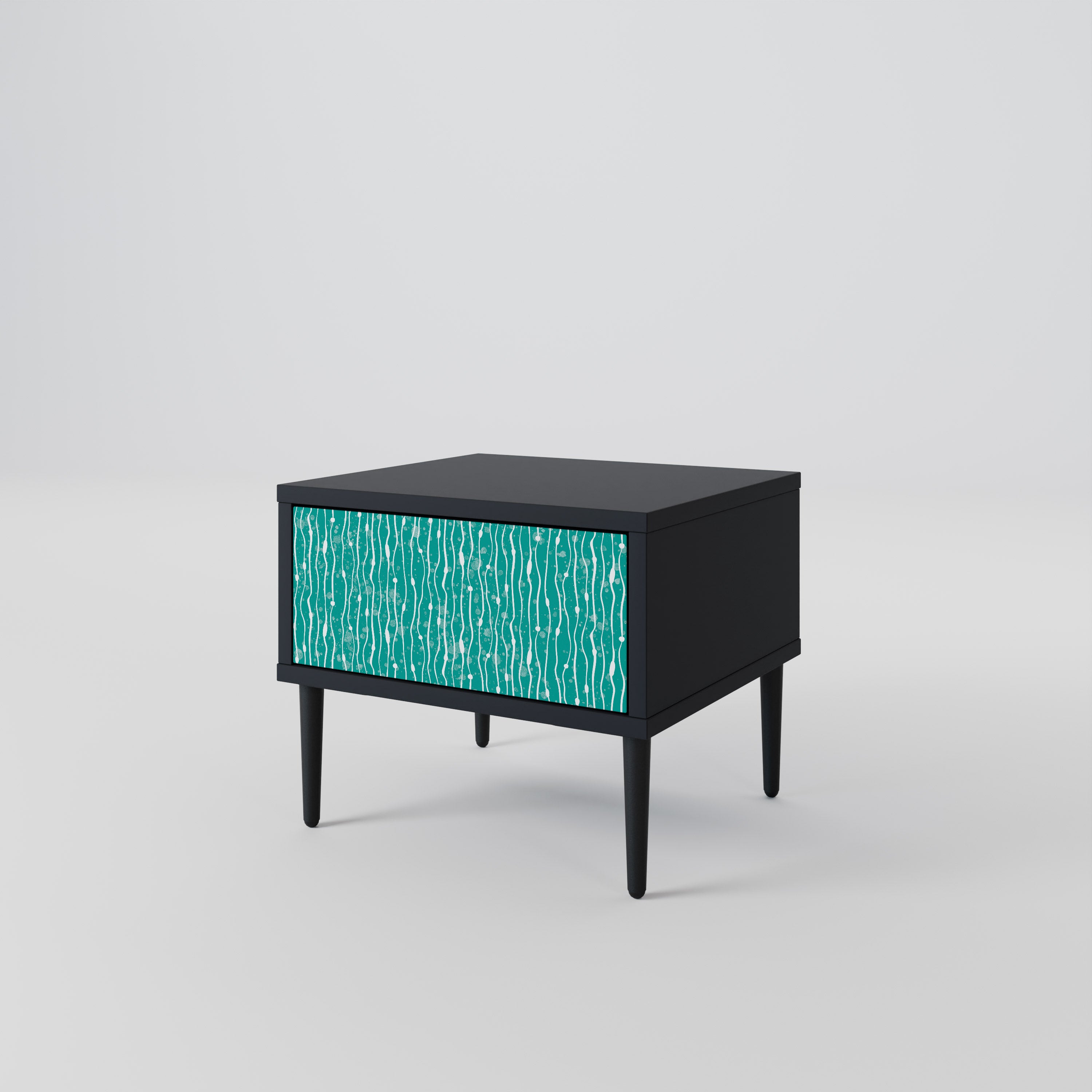 TURQUOISE RAIN Nightstand