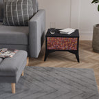 PAINTED SQUARES Nightstand