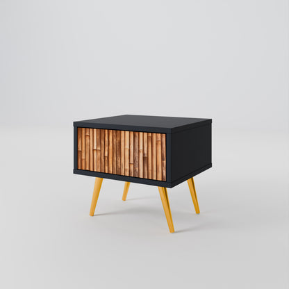NATURAL WOOD Nightstand