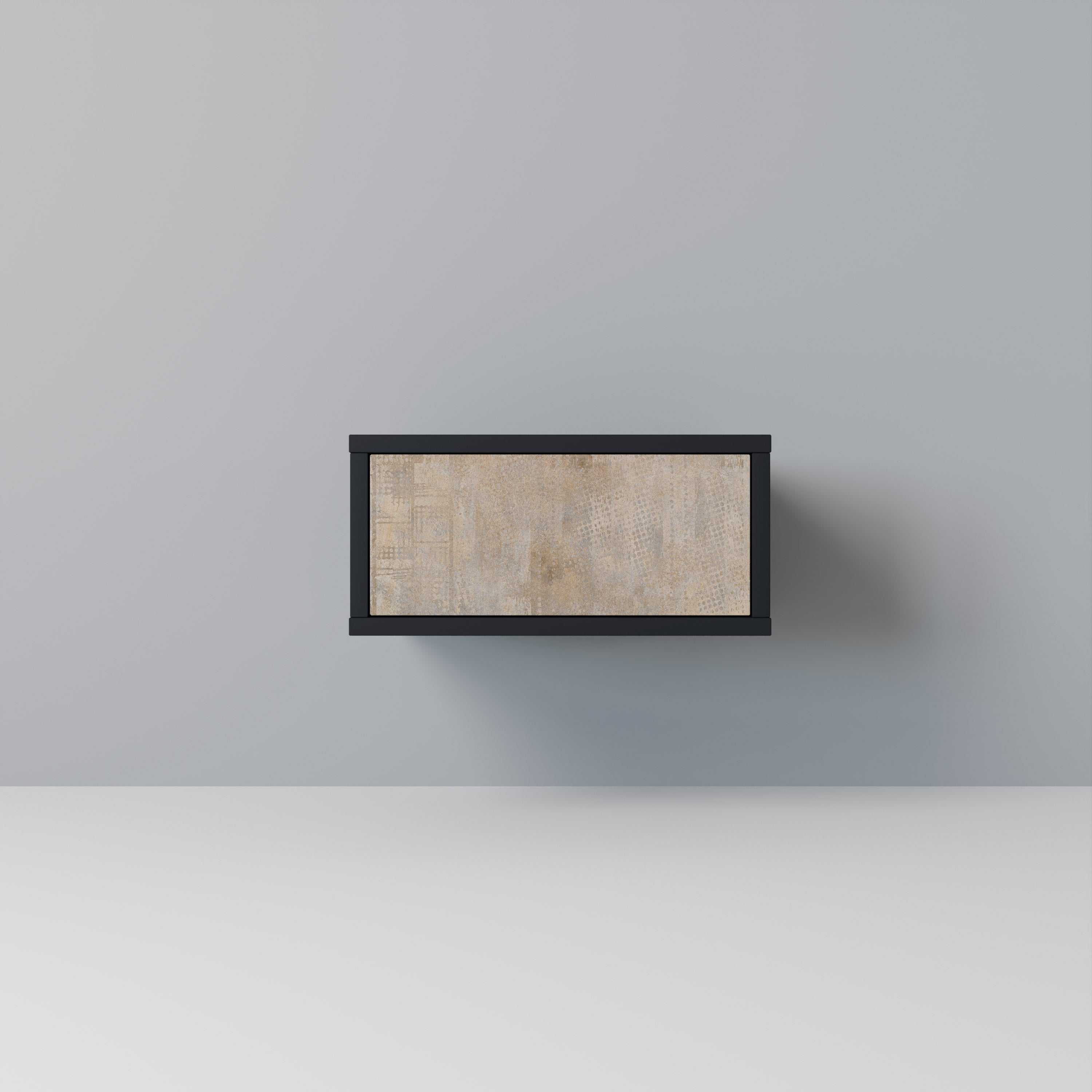 ERREUR D'ÉCRAN Table de chevet en finition noire