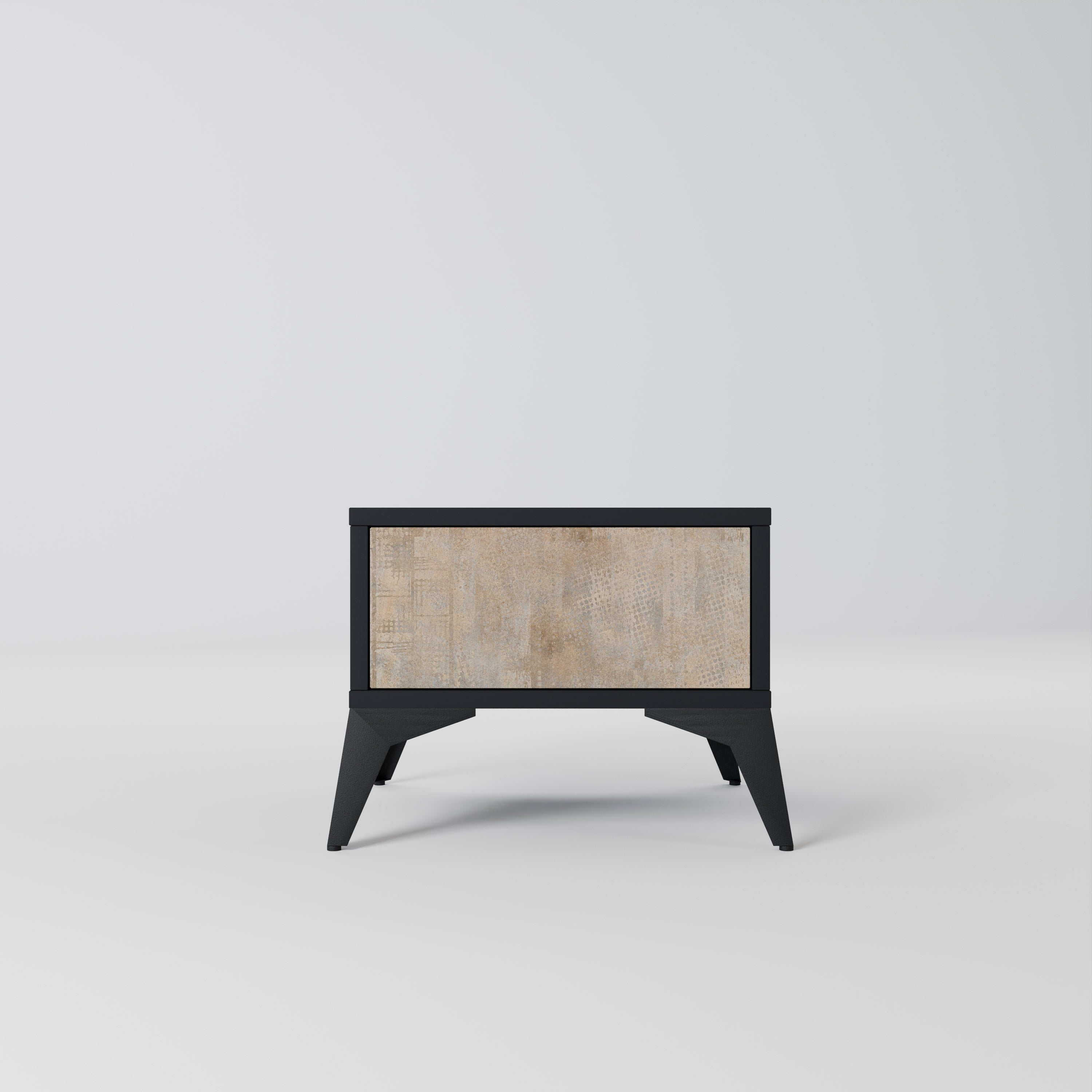 ERREUR D'ÉCRAN Table de chevet en finition noire