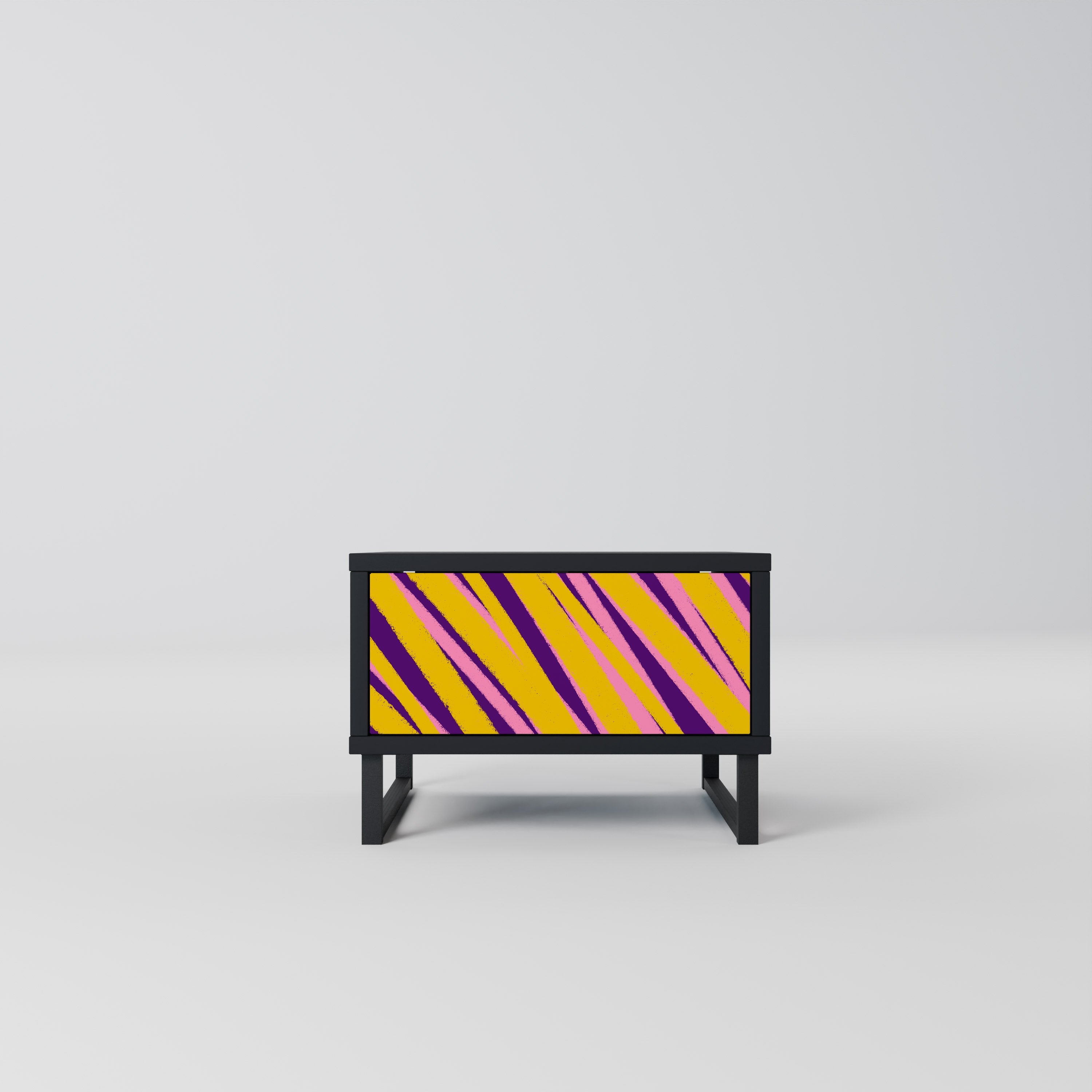 Table de chevet DREAMS COME TRUE en finition noire