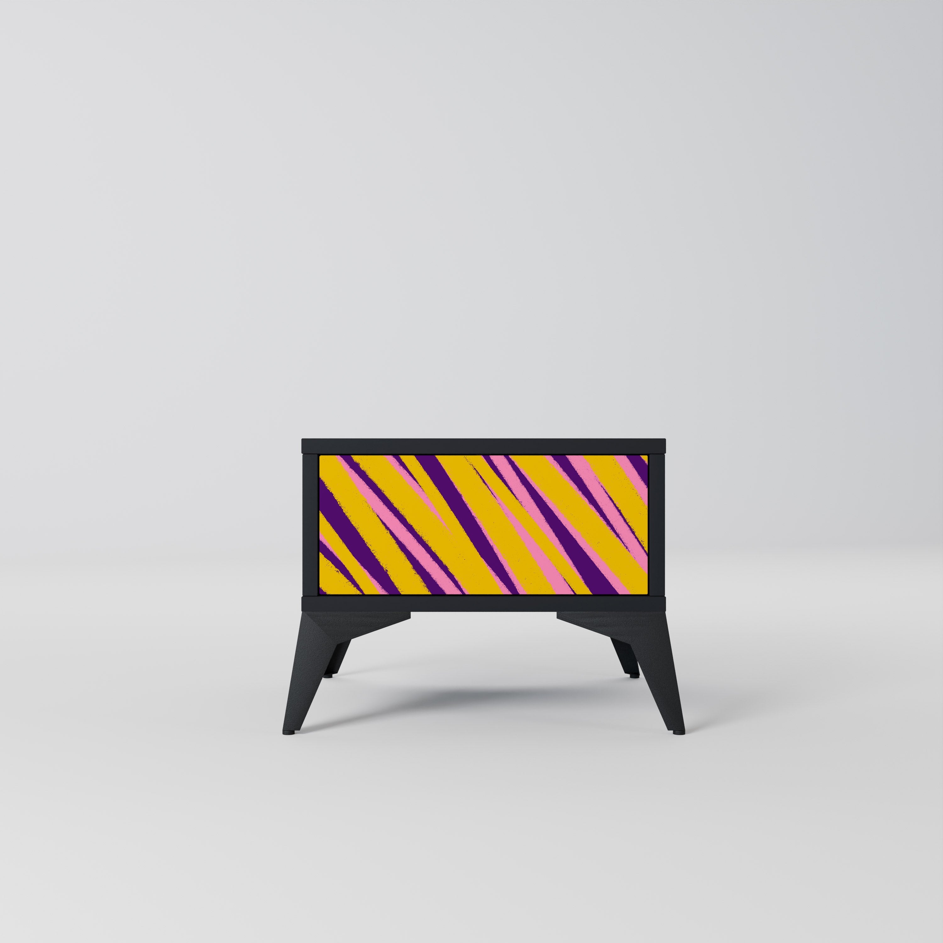 Table de chevet DREAMS COME TRUE en finition noire