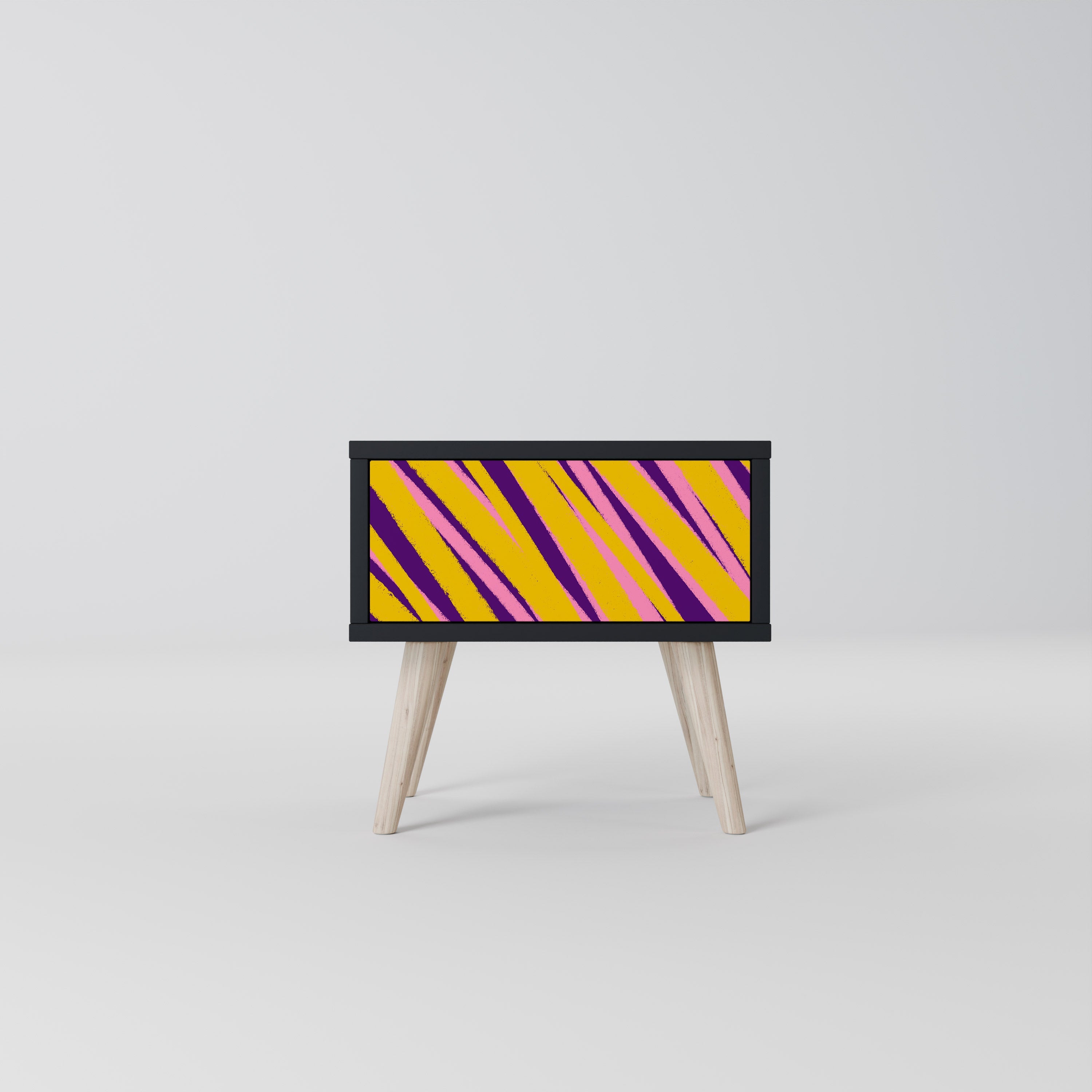 Table de chevet DREAMS COME TRUE en finition noire