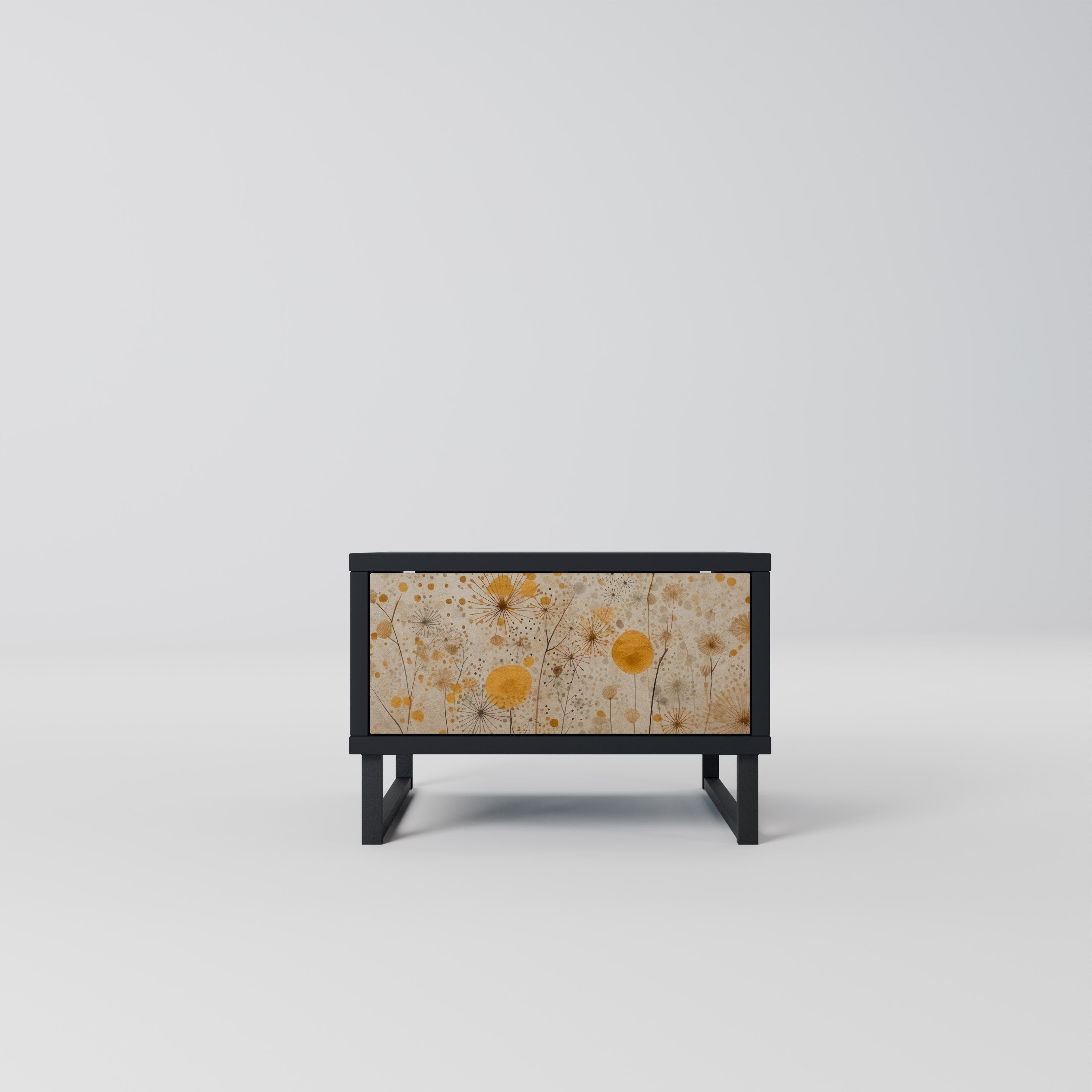 Table de chevet MORNING GLADE en finition noire