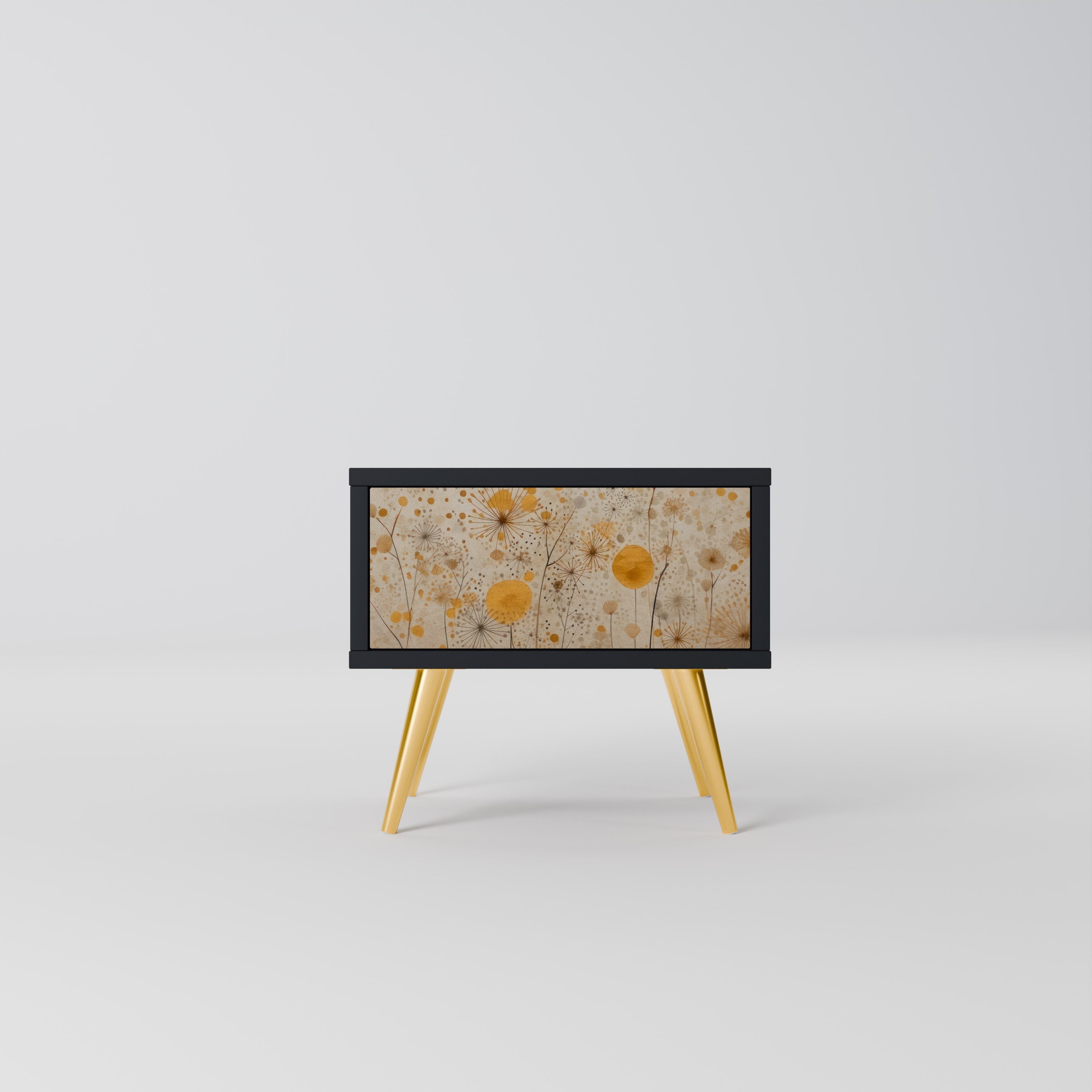 Table de chevet MORNING GLADE en finition noire