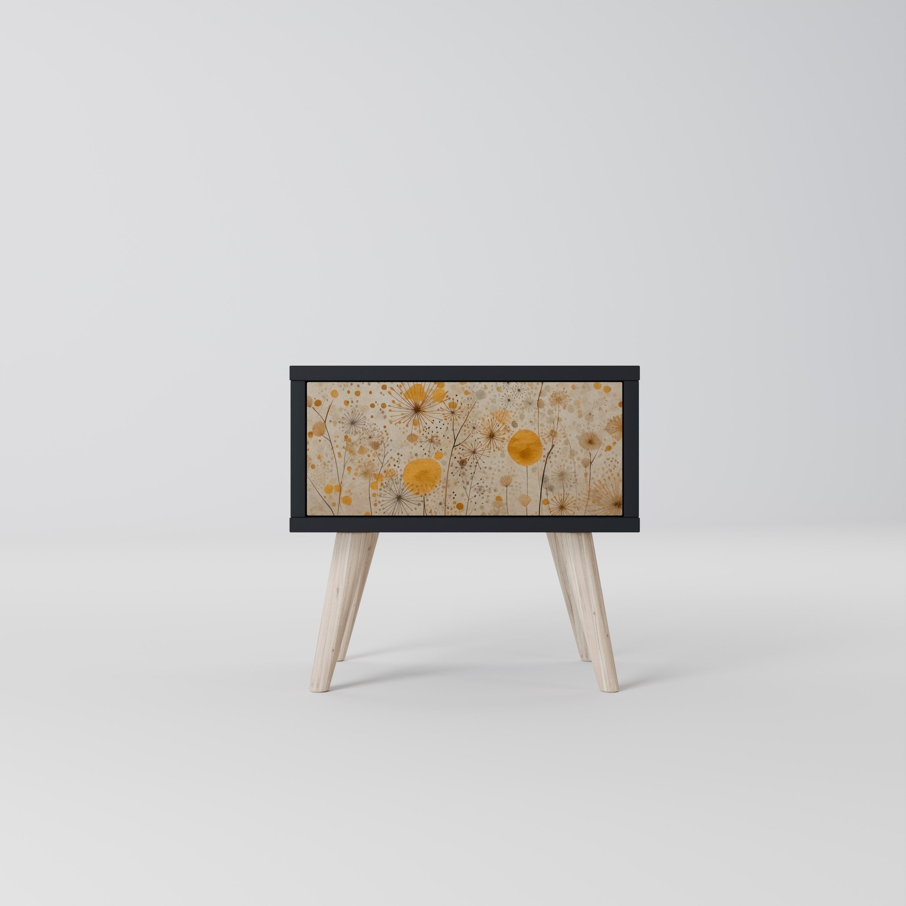 Table de chevet MORNING GLADE en finition noire