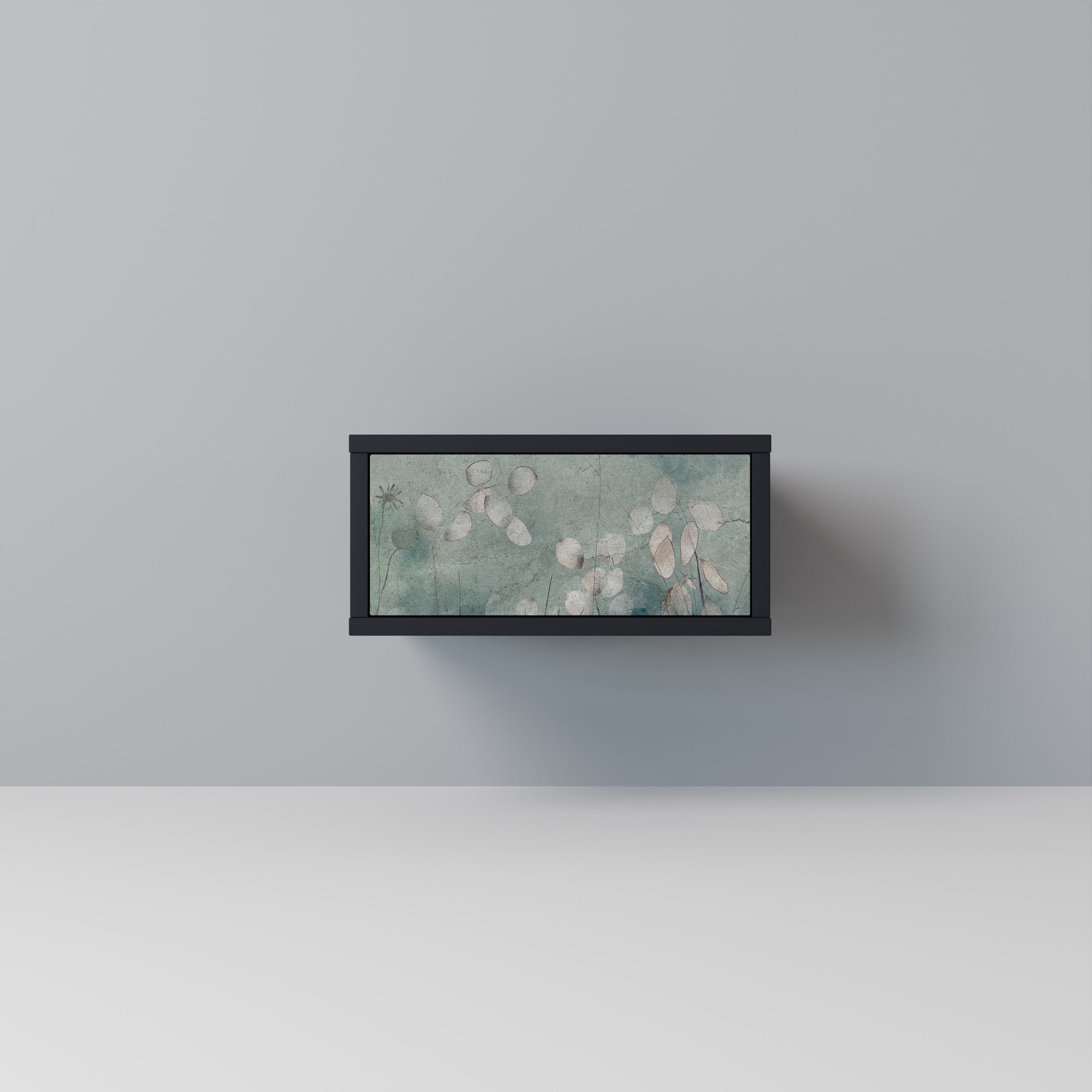 Table de chevet NIGHT LADY en finition noire