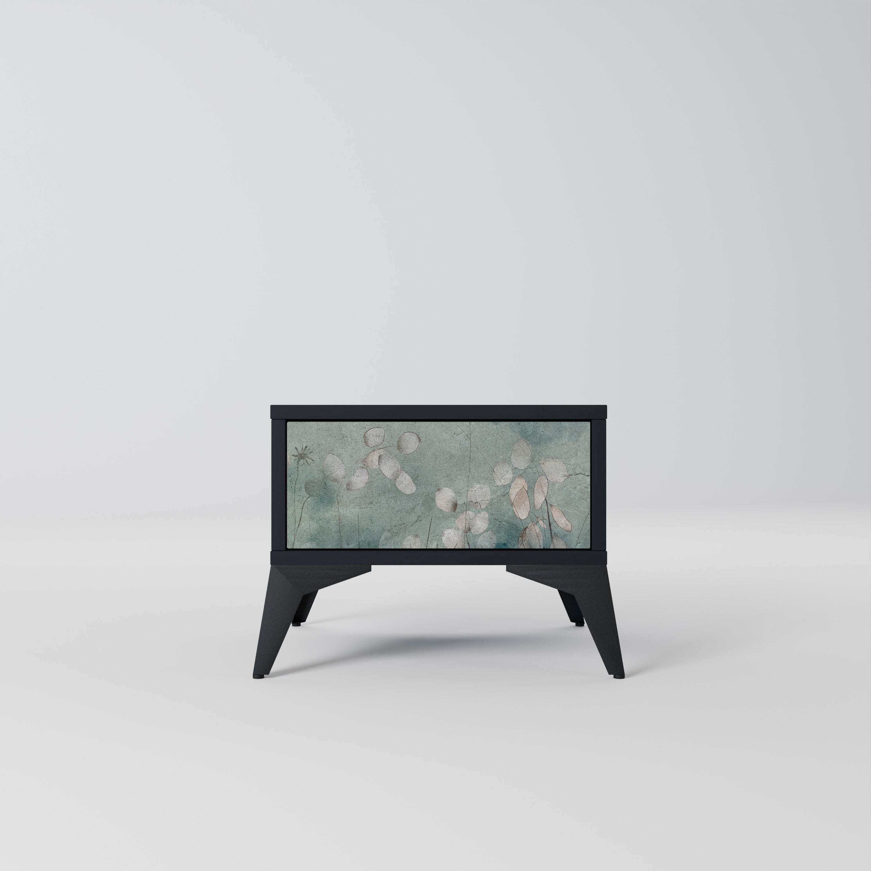 Table de chevet NIGHT LADY en finition noire