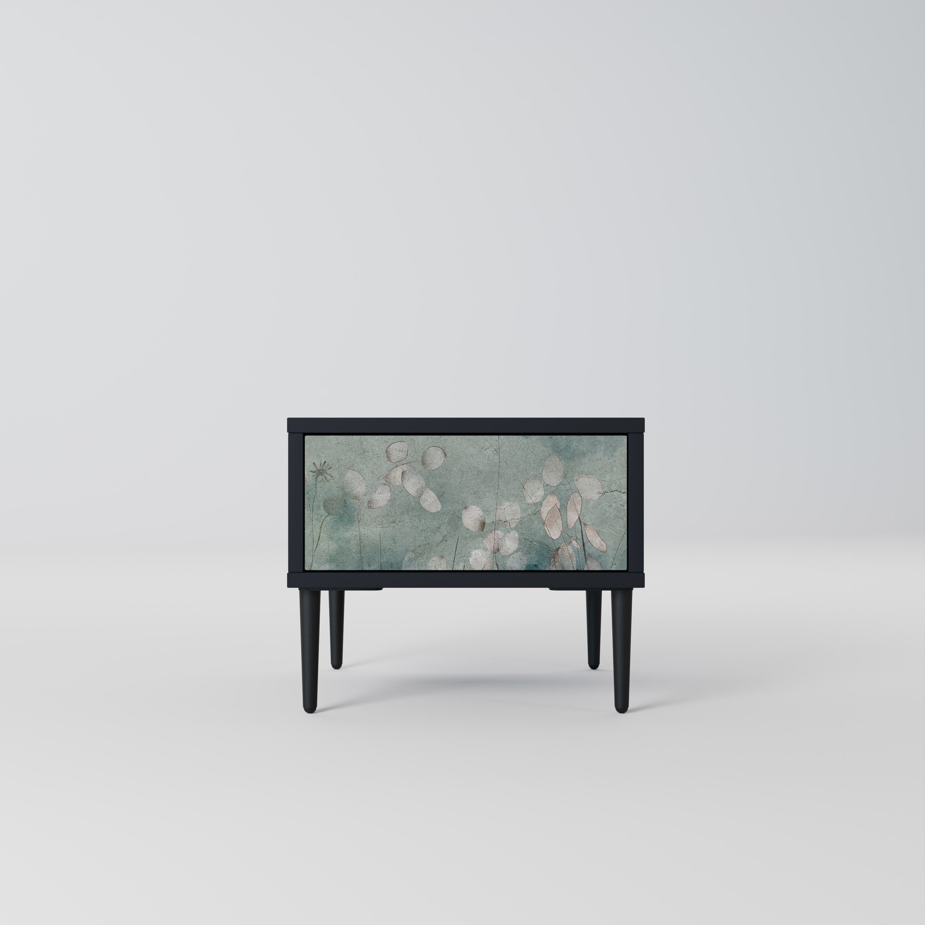 Table de chevet NIGHT LADY en finition noire