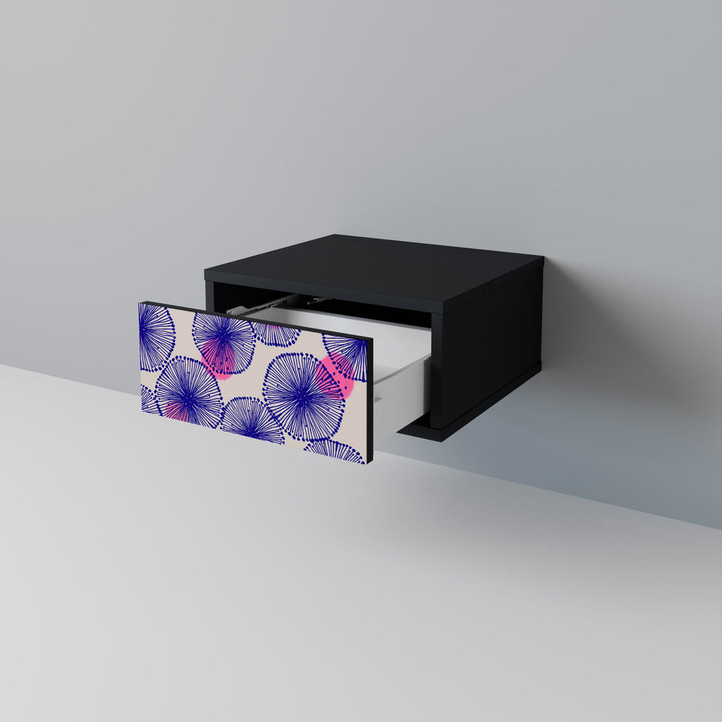 Table de chevet MAGIC NATURE en finition noire