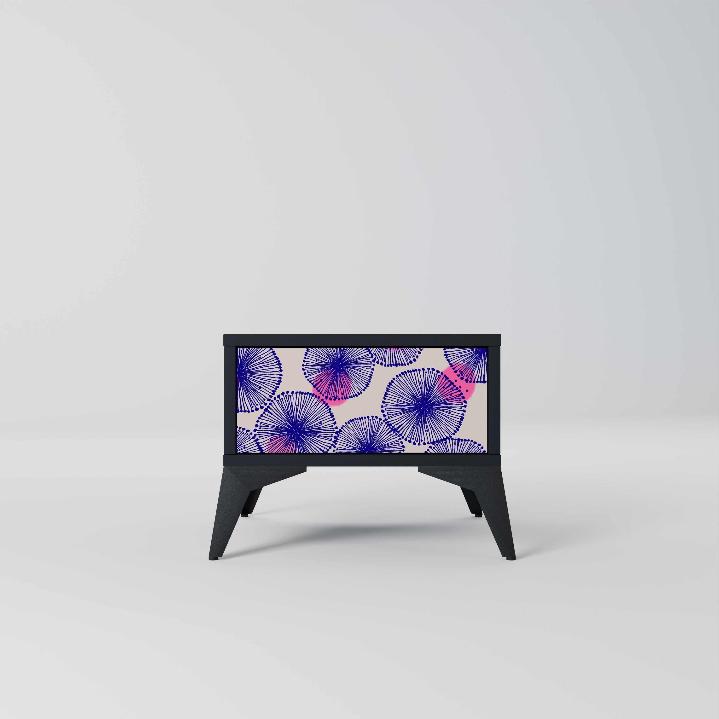 Table de chevet MAGIC NATURE en finition noire