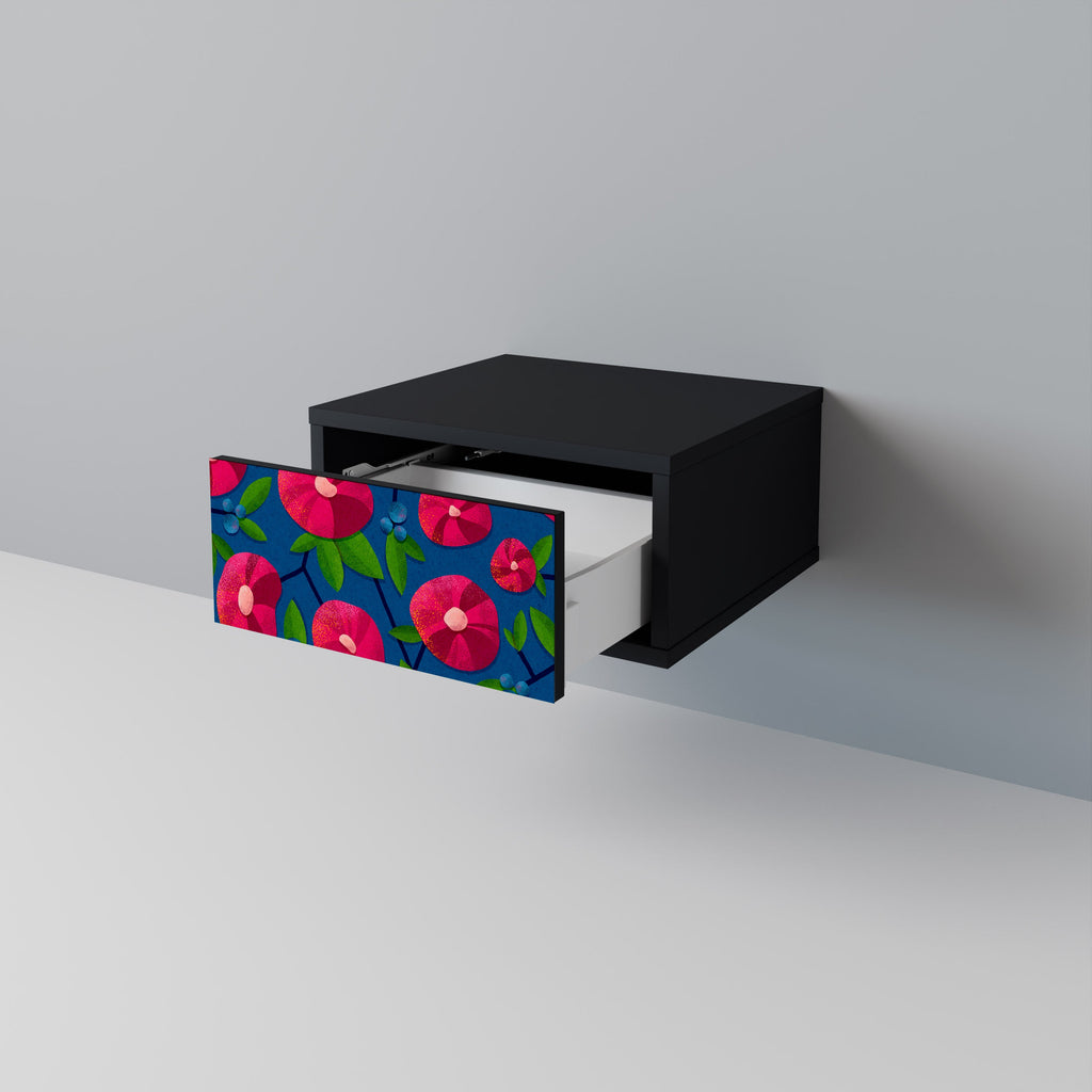 Table de chevet SPRING THOUGHTS en finition noire