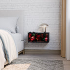 DAHLIAS AND POMEGRANATES Nightstand