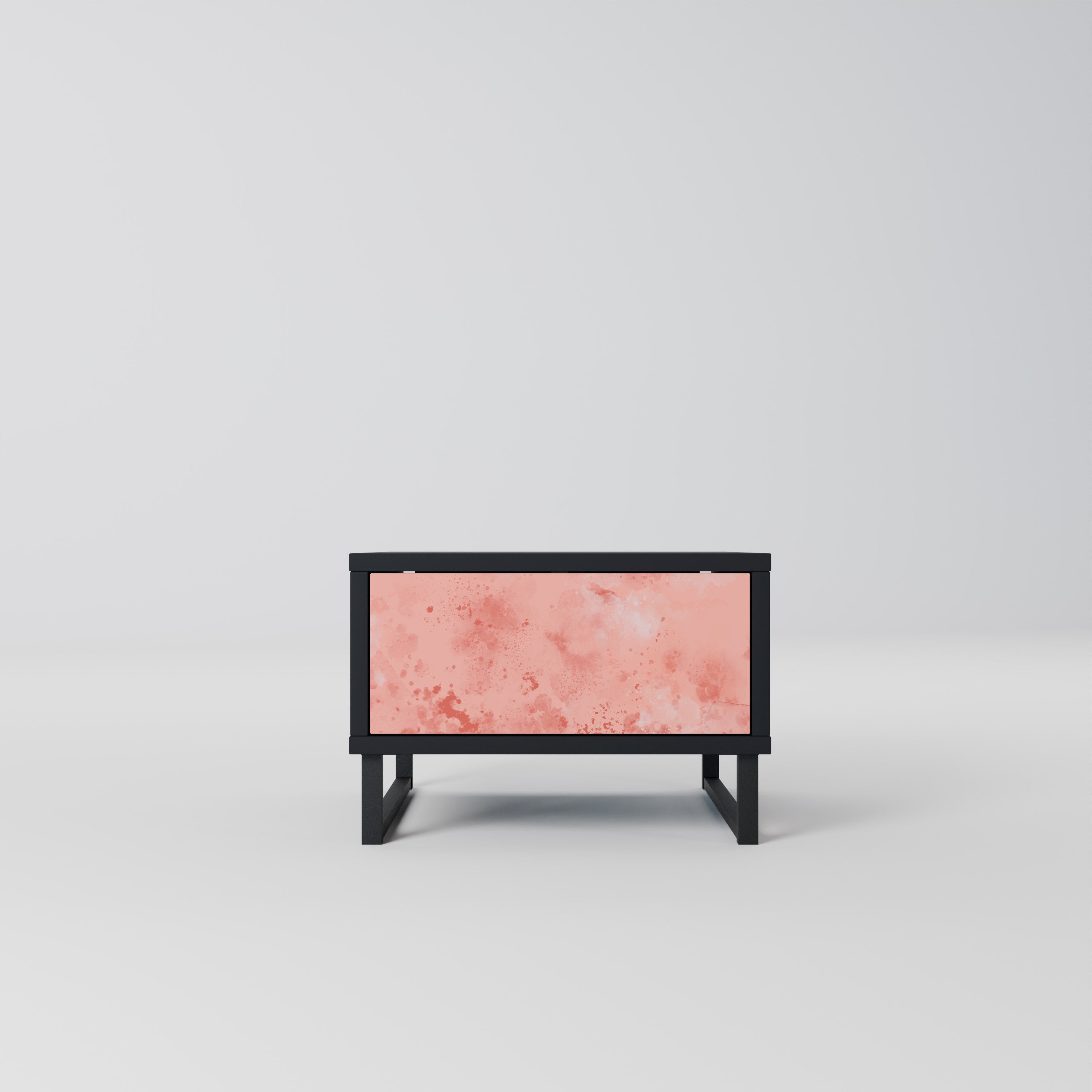 Table de chevet CRANE DANCE en finition noire