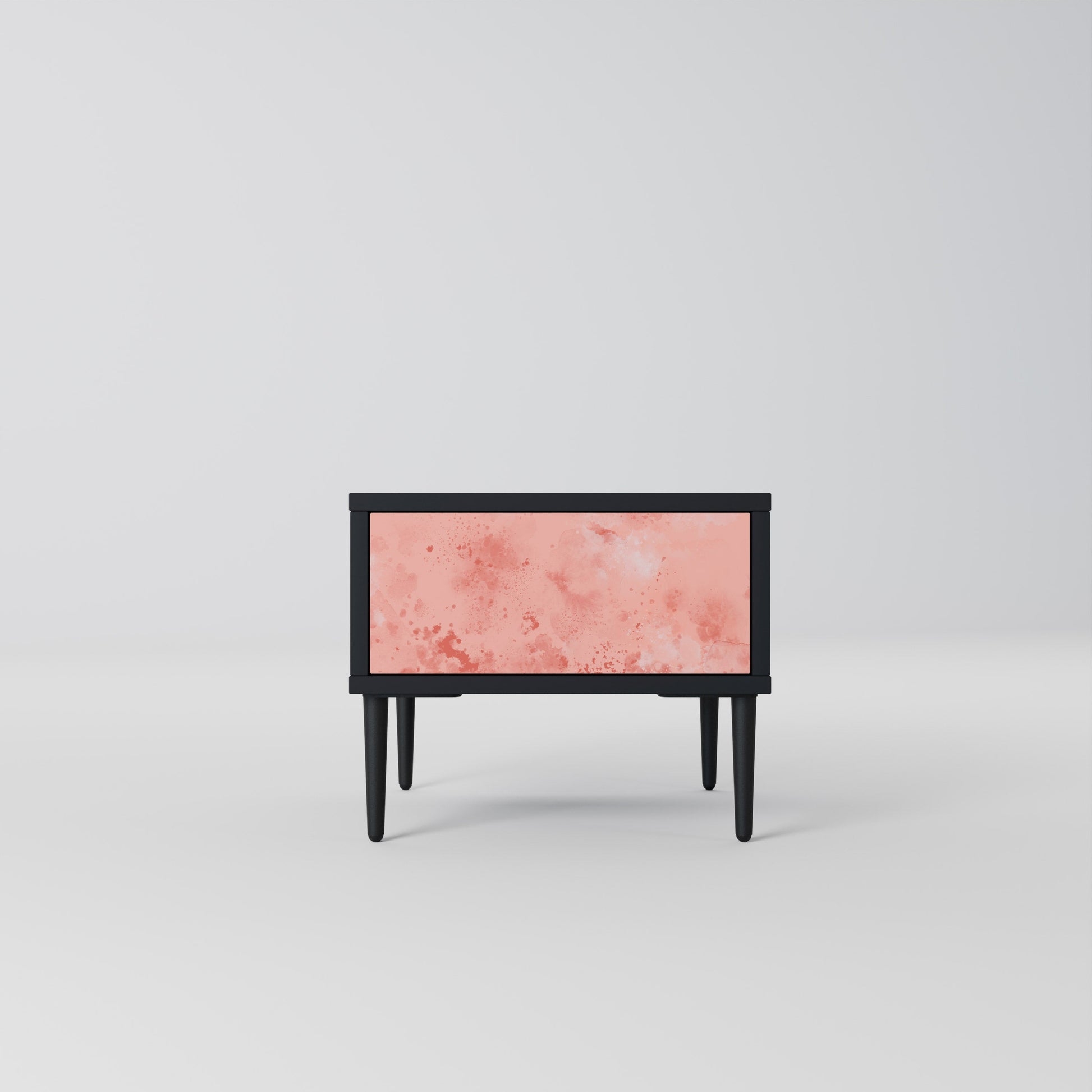Table de chevet CRANE DANCE en finition noire