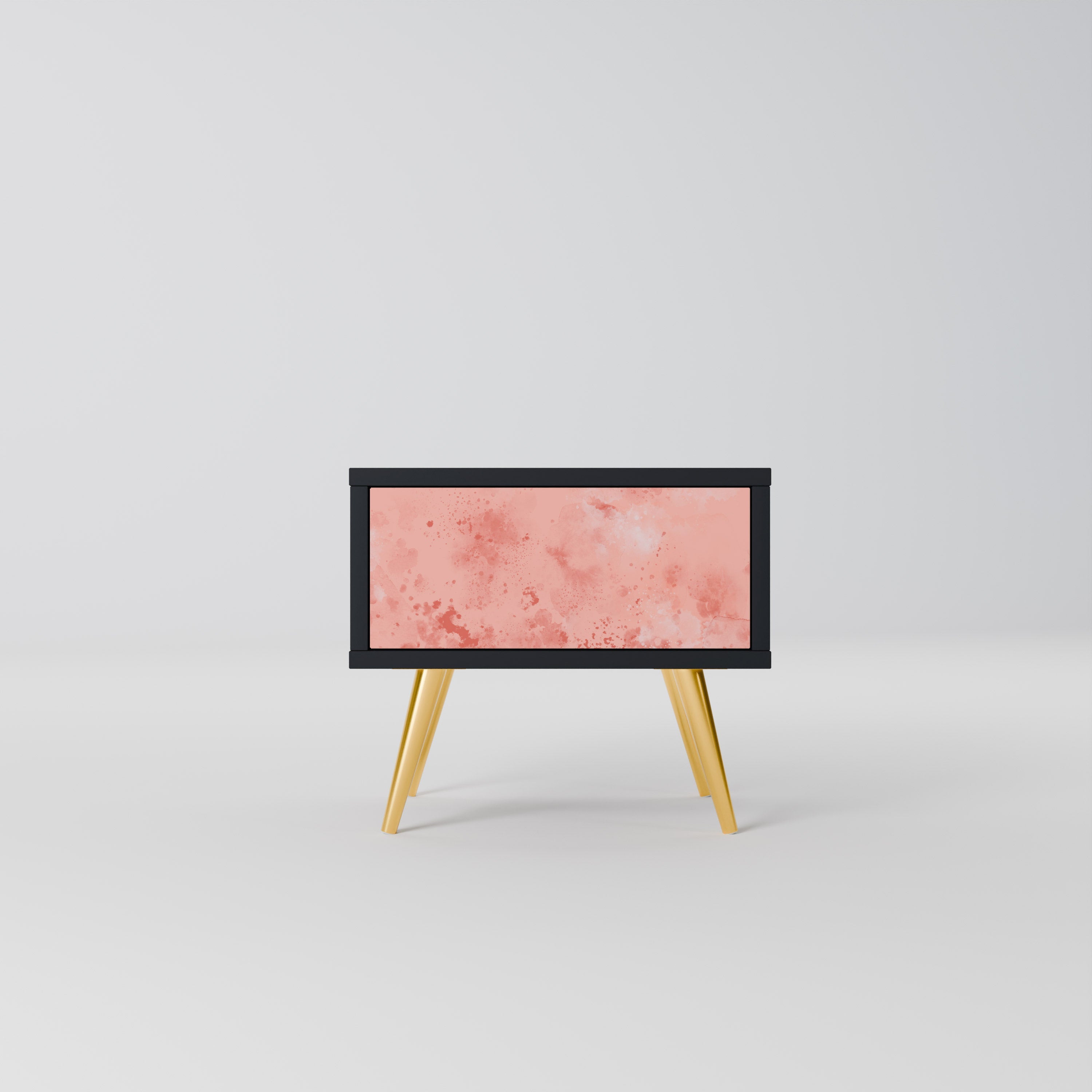 Table de chevet CRANE DANCE en finition noire