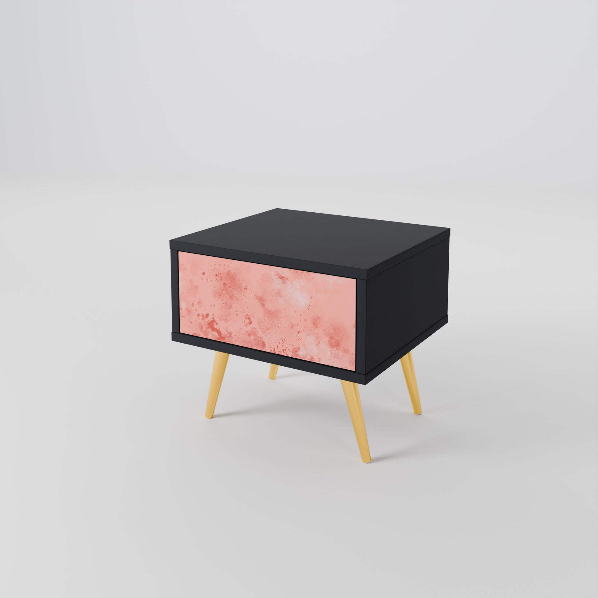Table de chevet CRANE DANCE en finition noire