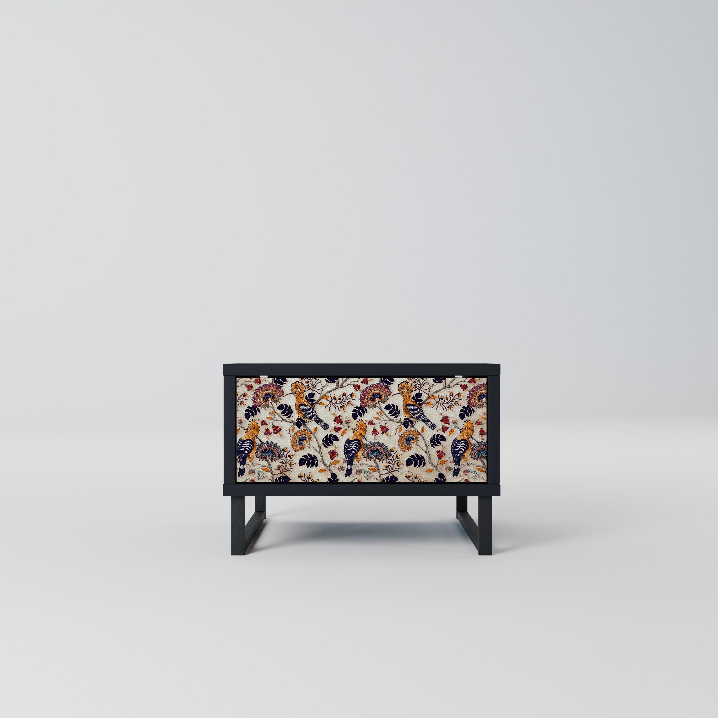 Table de chevet EMINENT HOOPOE en finition noire