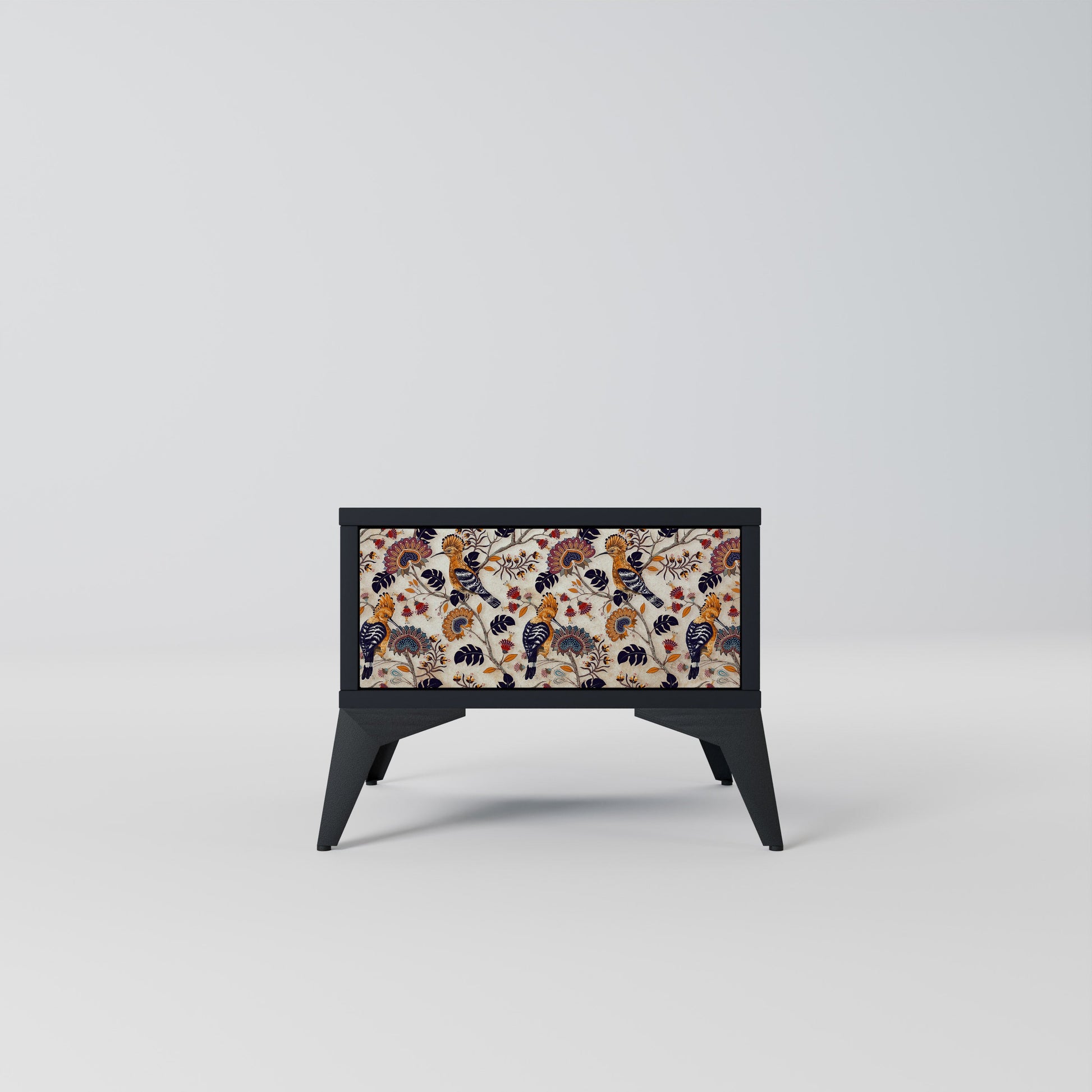 Table de chevet EMINENT HOOPOE en finition noire