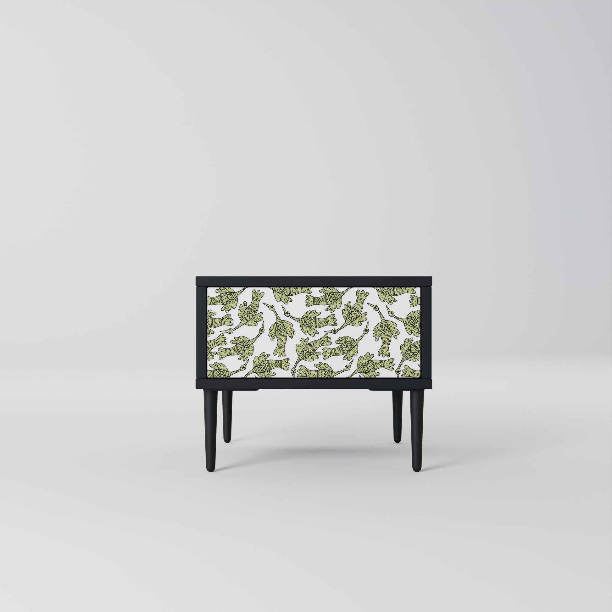 Table de chevet SEEDLING SONGBIRD en finition noire