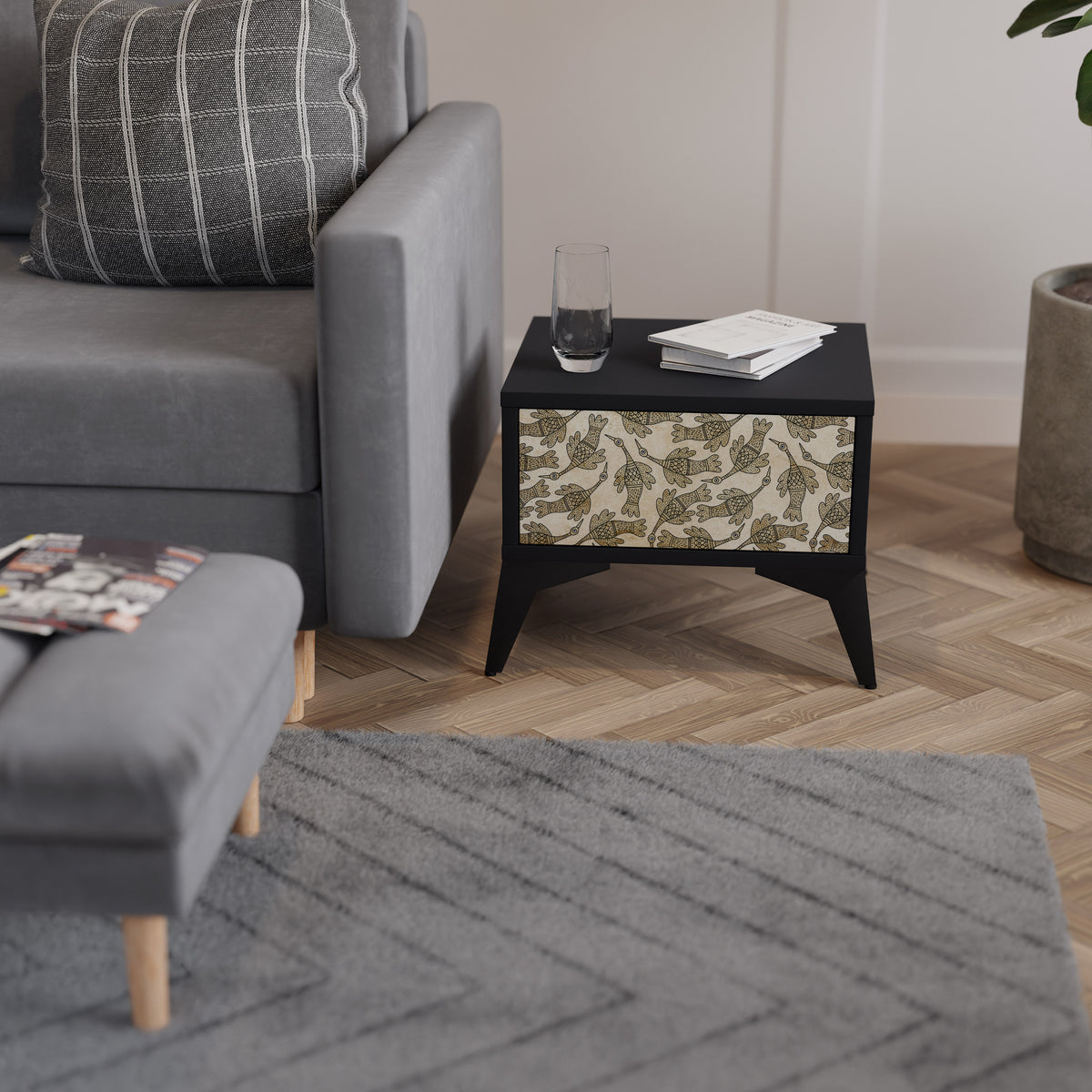 ALMONDINE SONGBIRD Nightstand