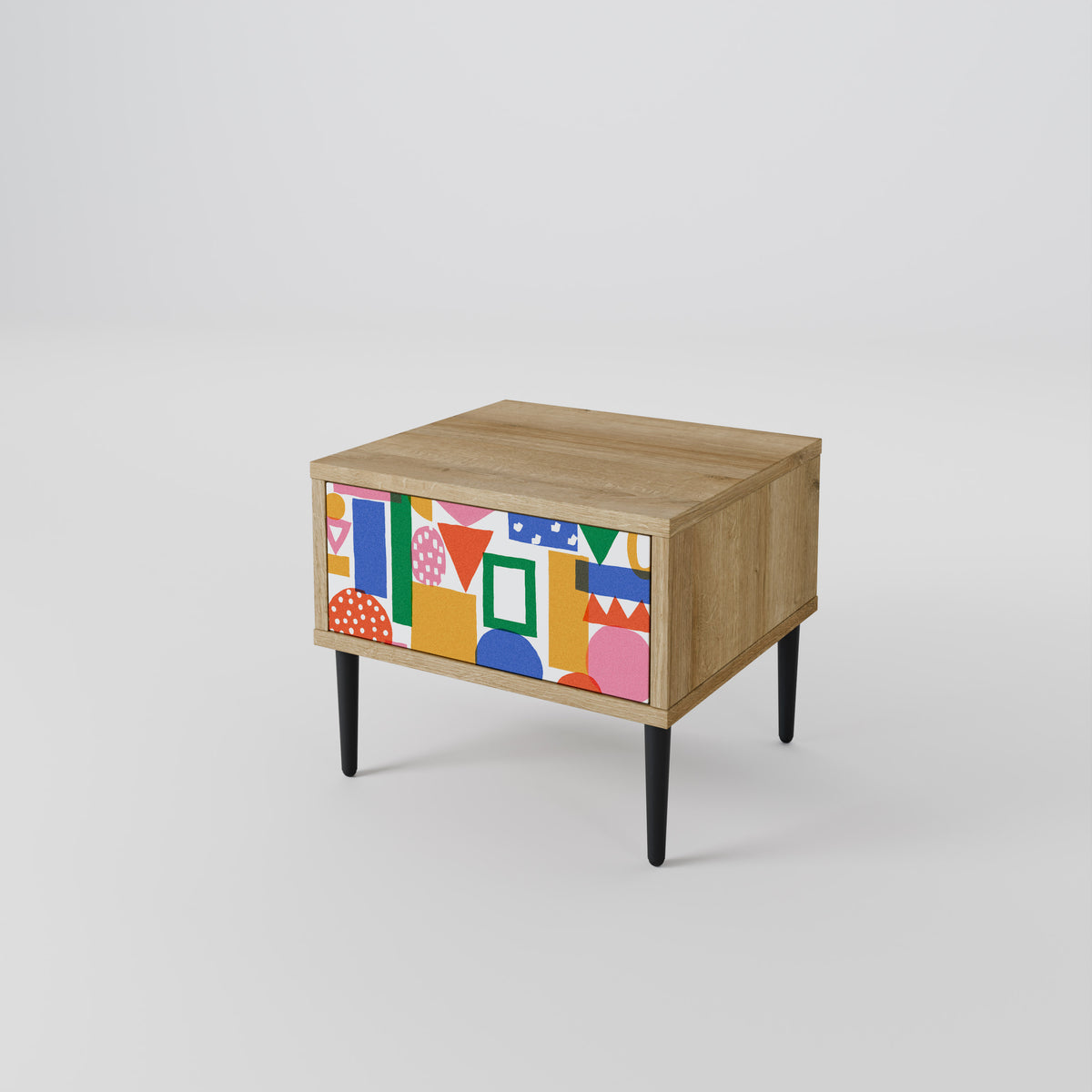 GEOMETRIC GLIMMER Nightstand