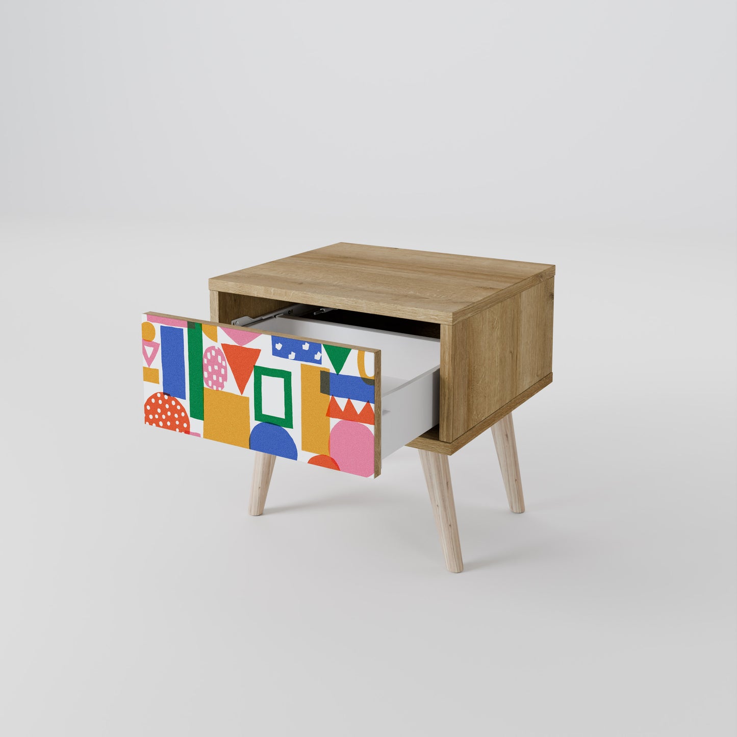 GEOMETRIC GLIMMER Nightstand