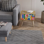 GEOMETRIC GLIMMER Nightstand