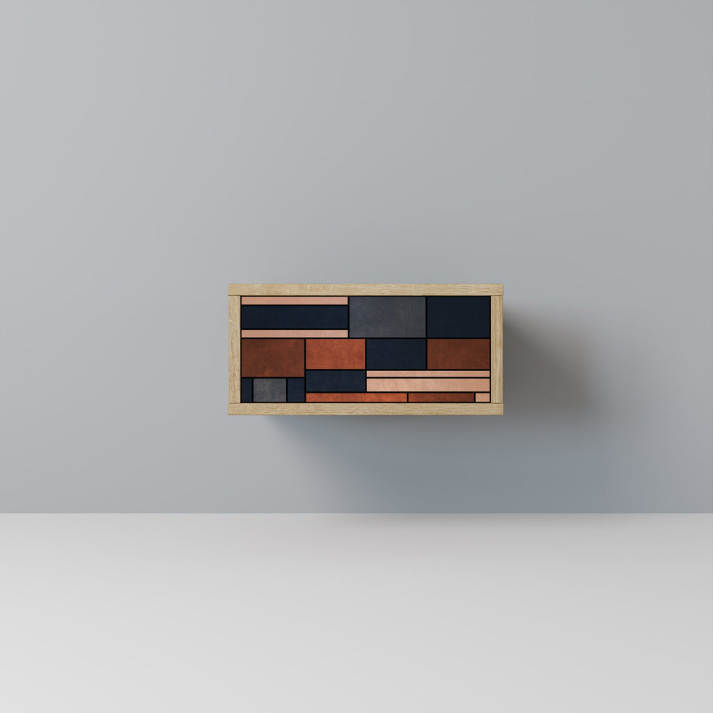 INTREPID FORMATION Nightstand in Oak Effect