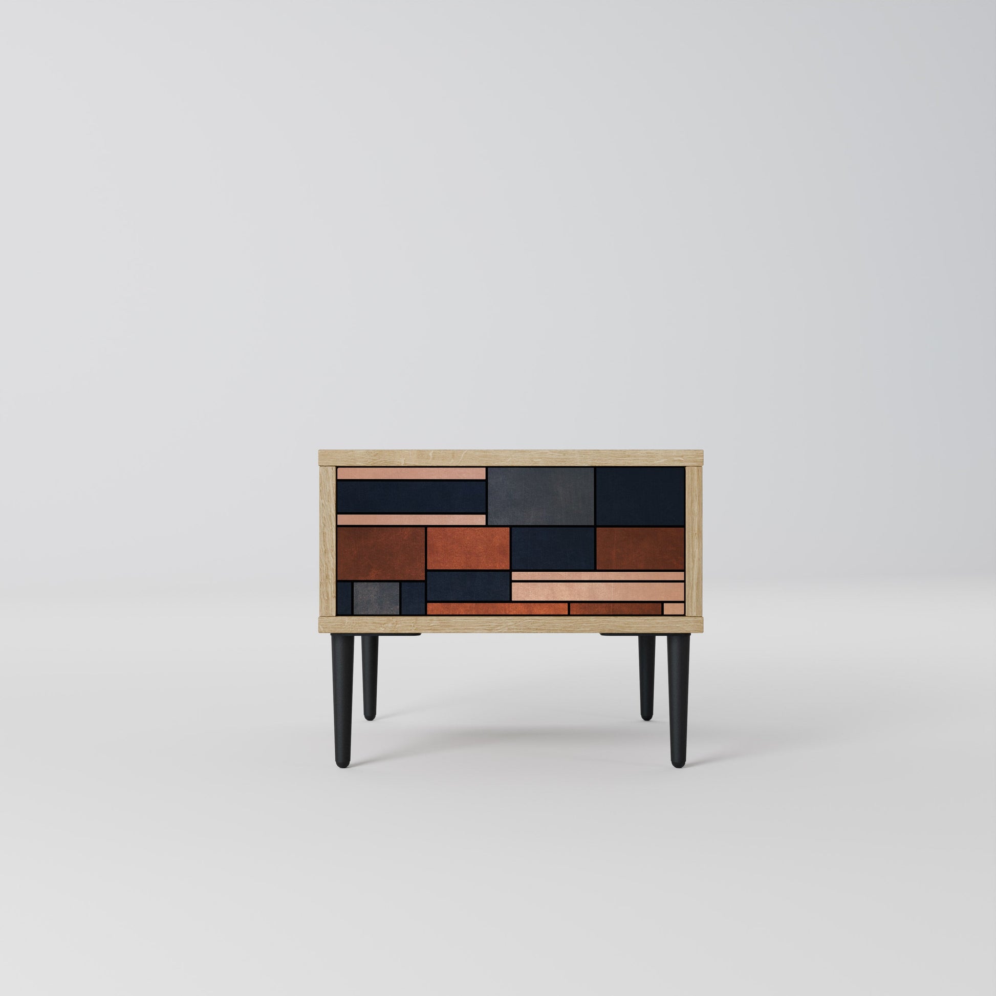 INTREPID FORMATION Nightstand in Oak Effect