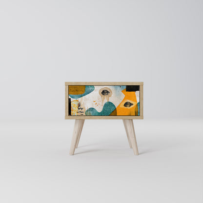 ABSTRACT FACES Nightstand