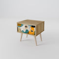 ABSTRACT FACES Nightstand