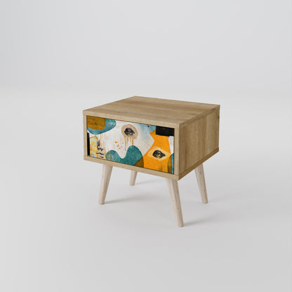 ABSTRACT FACES Nightstand