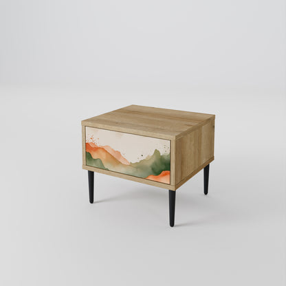 WATERCOLOUR PEAKS Nightstand