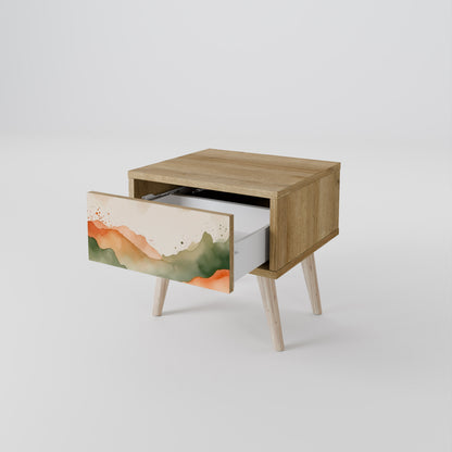 WATERCOLOUR PEAKS Nightstand