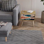 ABSTRACT LANDSCAPE Nightstand