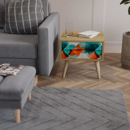 CIRCULAR RHAPSODY Nightstand
