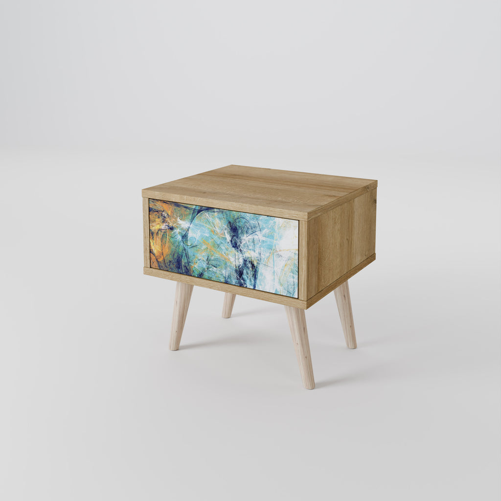 ABSTRACT THOUGHTS Nightstand