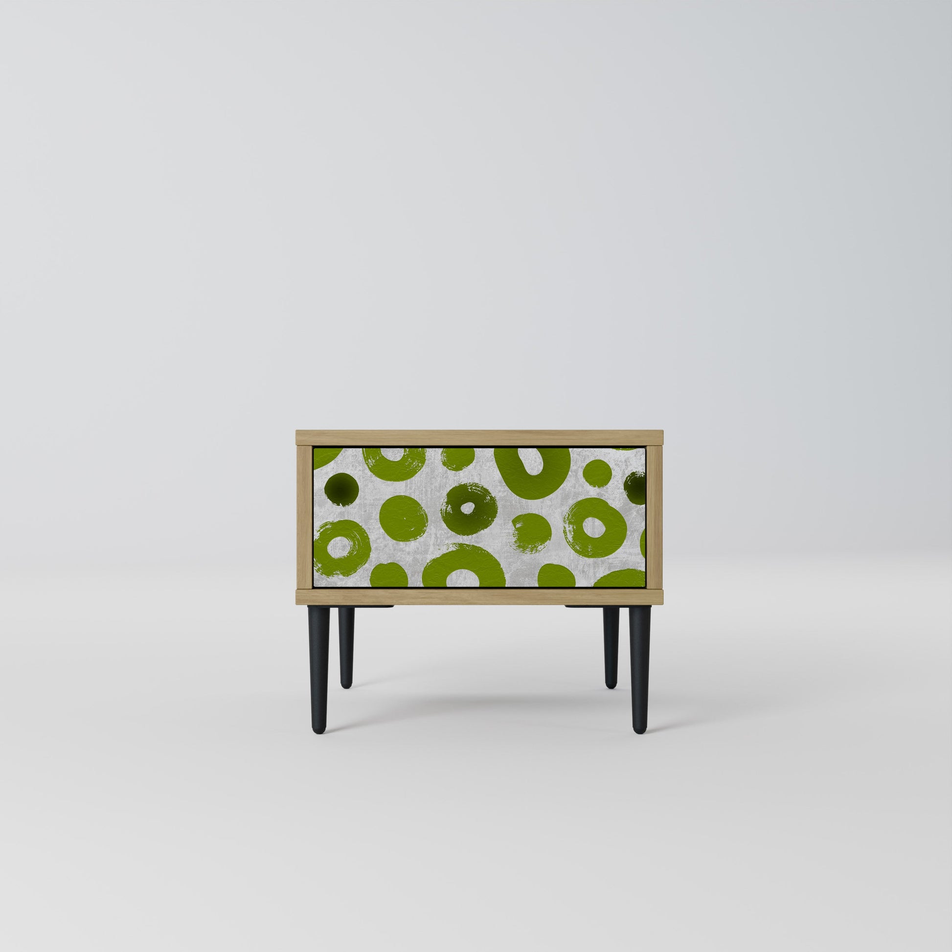 Table de chevet GREEN RHAPSODY effet chêne