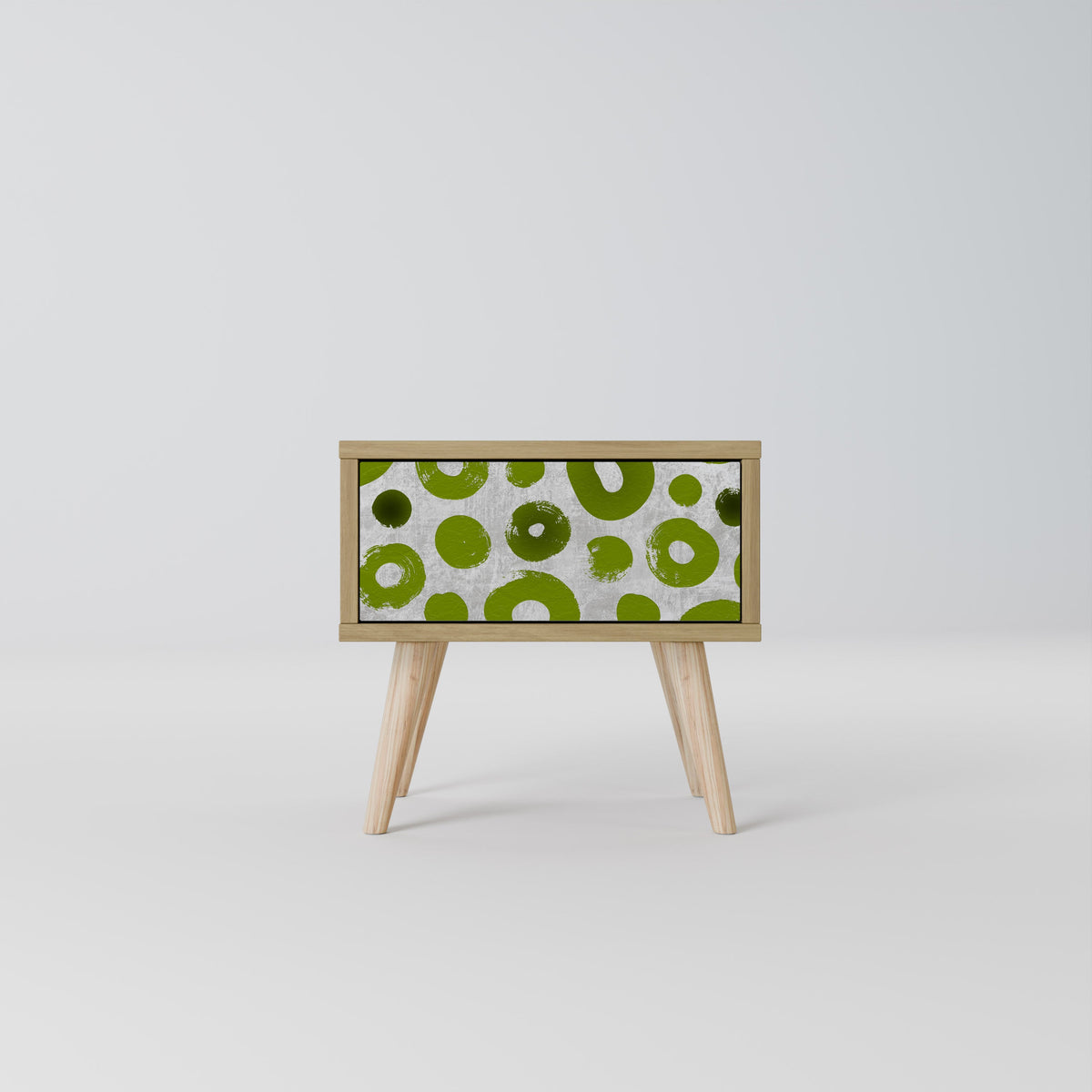 Table de chevet GREEN RHAPSODY effet chêne