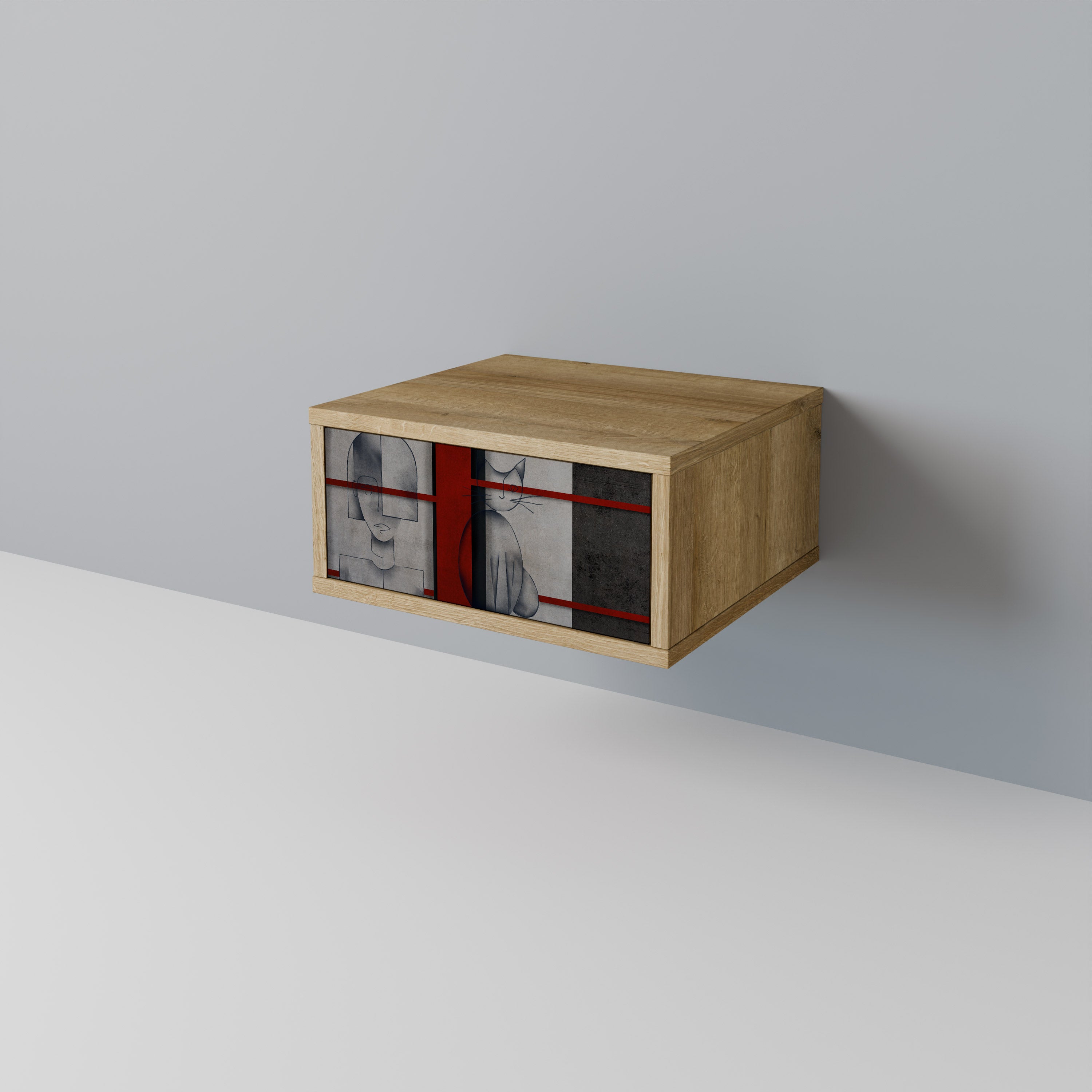 GRAY FIGURES Nightstand