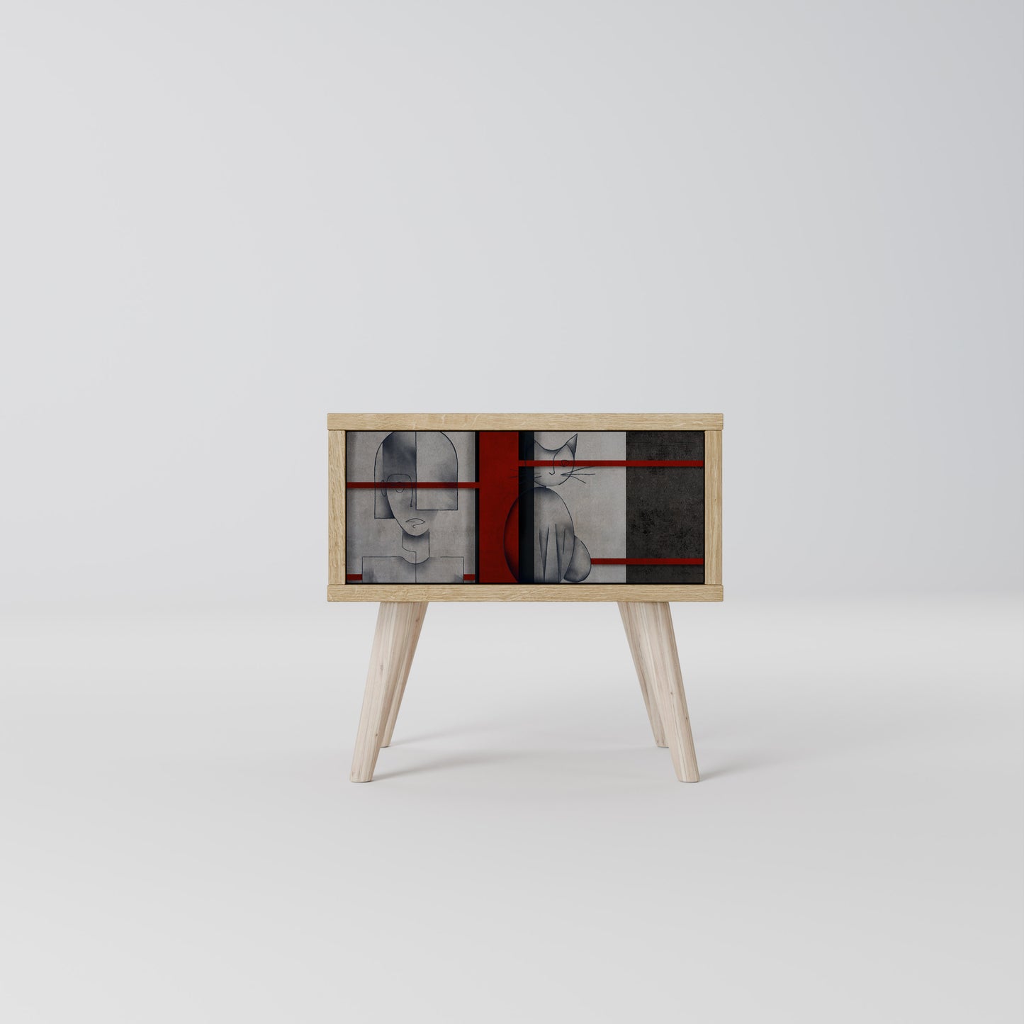 GRAY FIGURES Nightstand