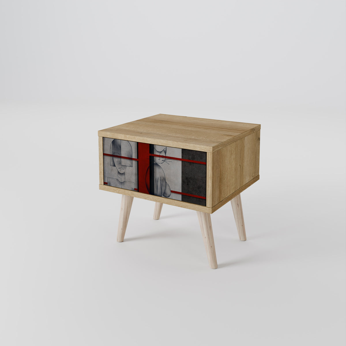 GRAY FIGURES Nightstand