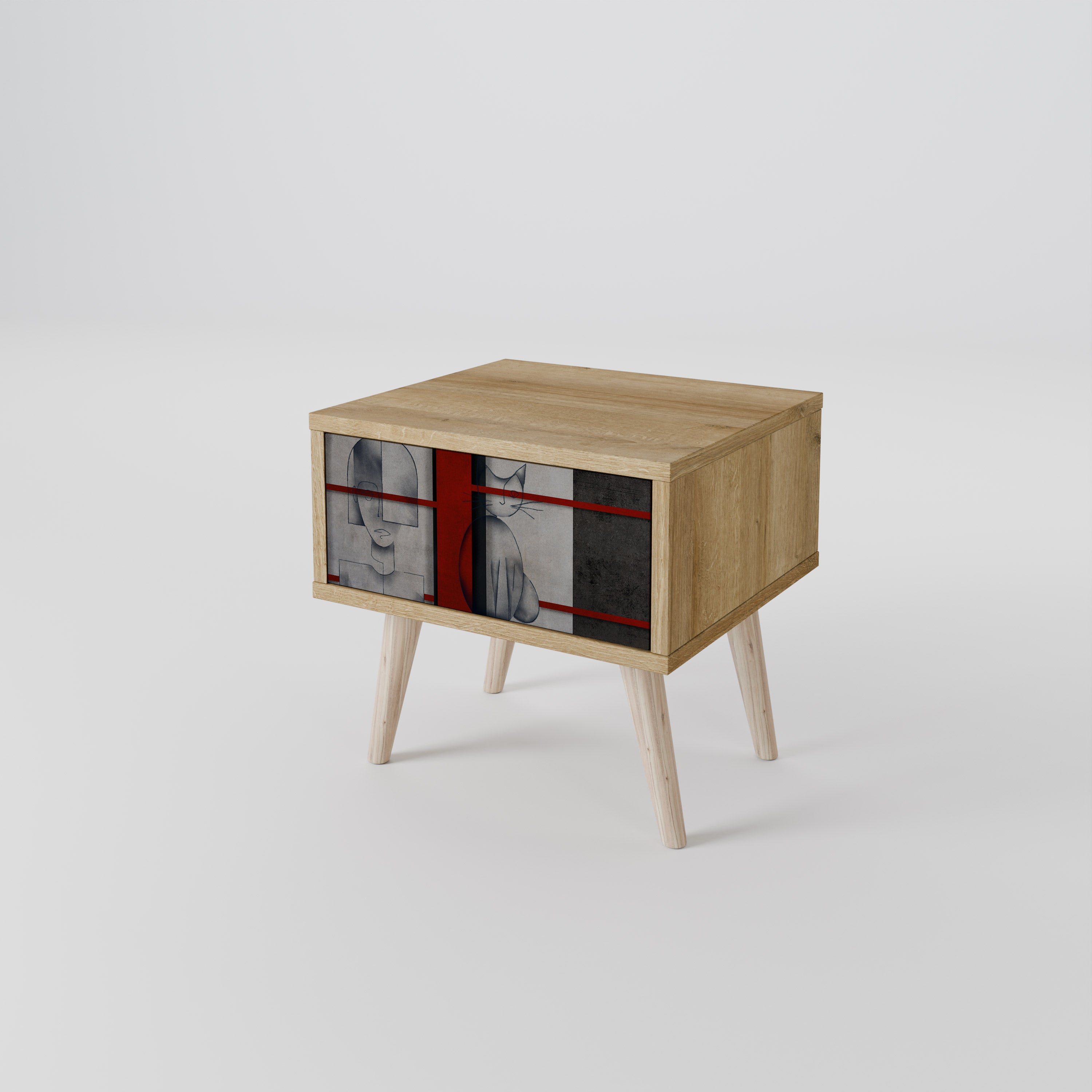 GRAY FIGURES Nightstand