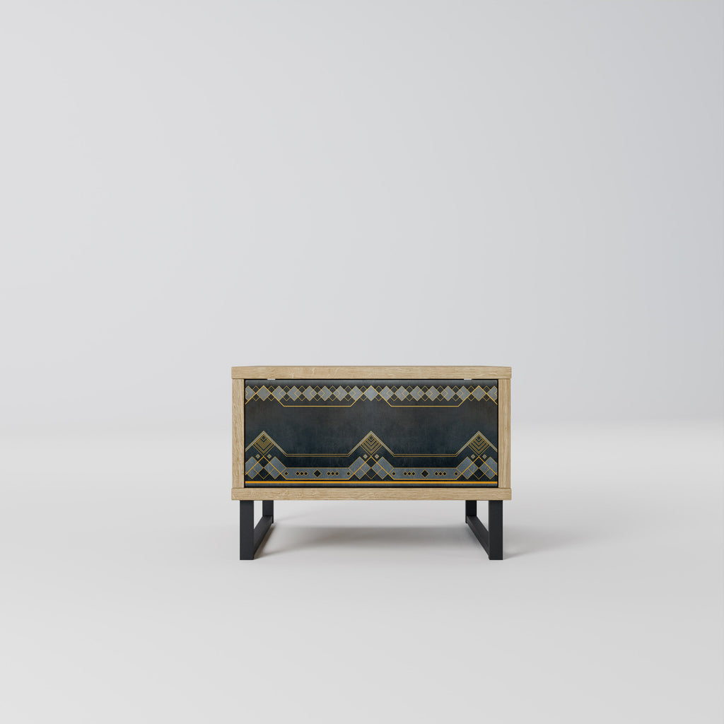 ROYAL ORDINARINESS Nightstand in Oak Effect