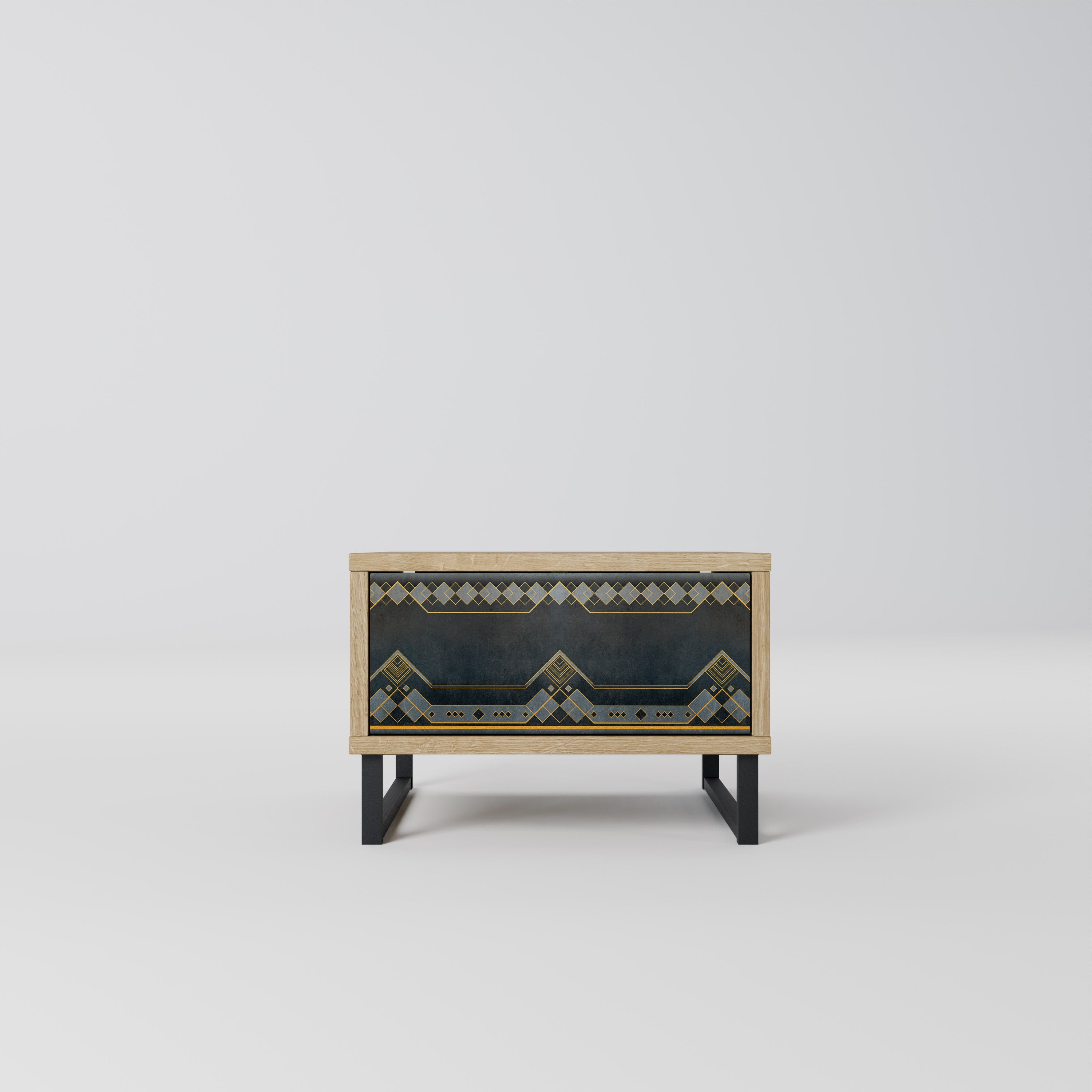 Table de chevet ROYAL ORDINARINESS effet chêne