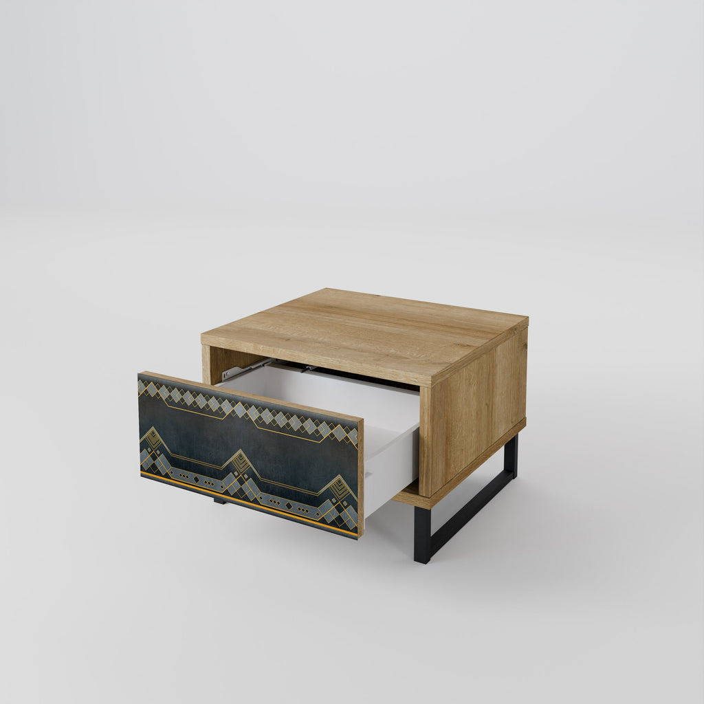 ROYAL ORDINARINESS Nightstand in Oak Effect