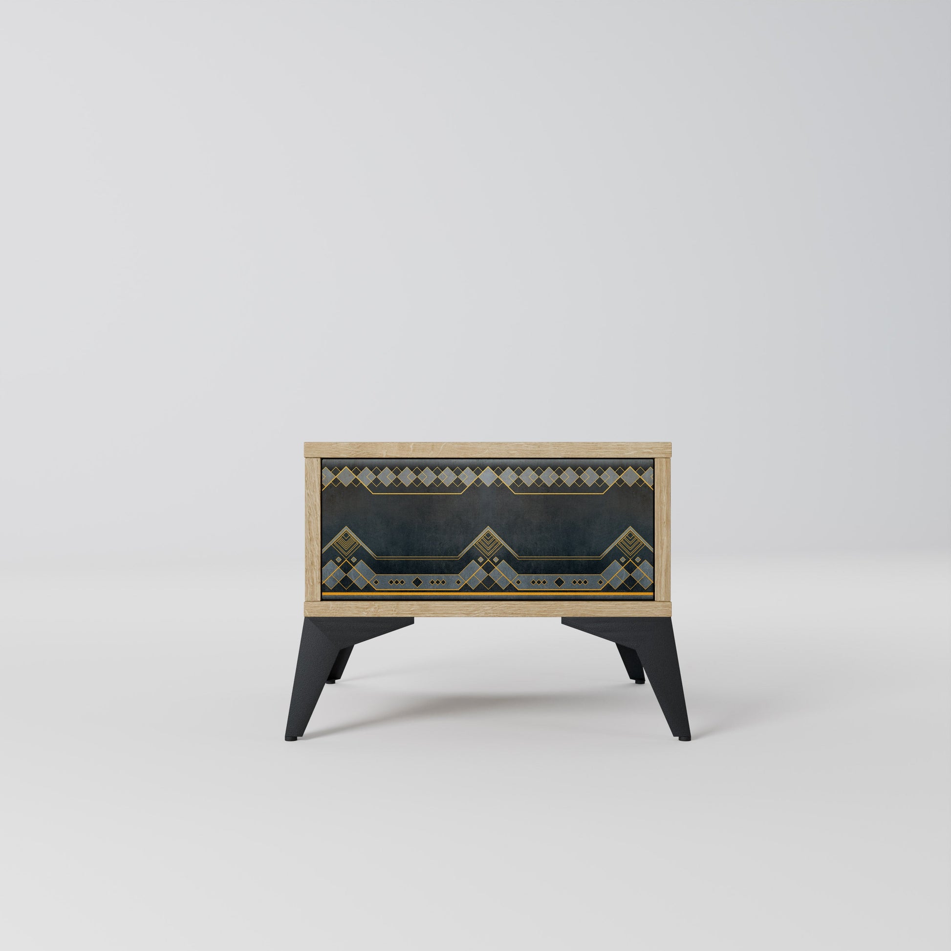 ROYAL ORDINARINESS Nightstand in Oak Effect