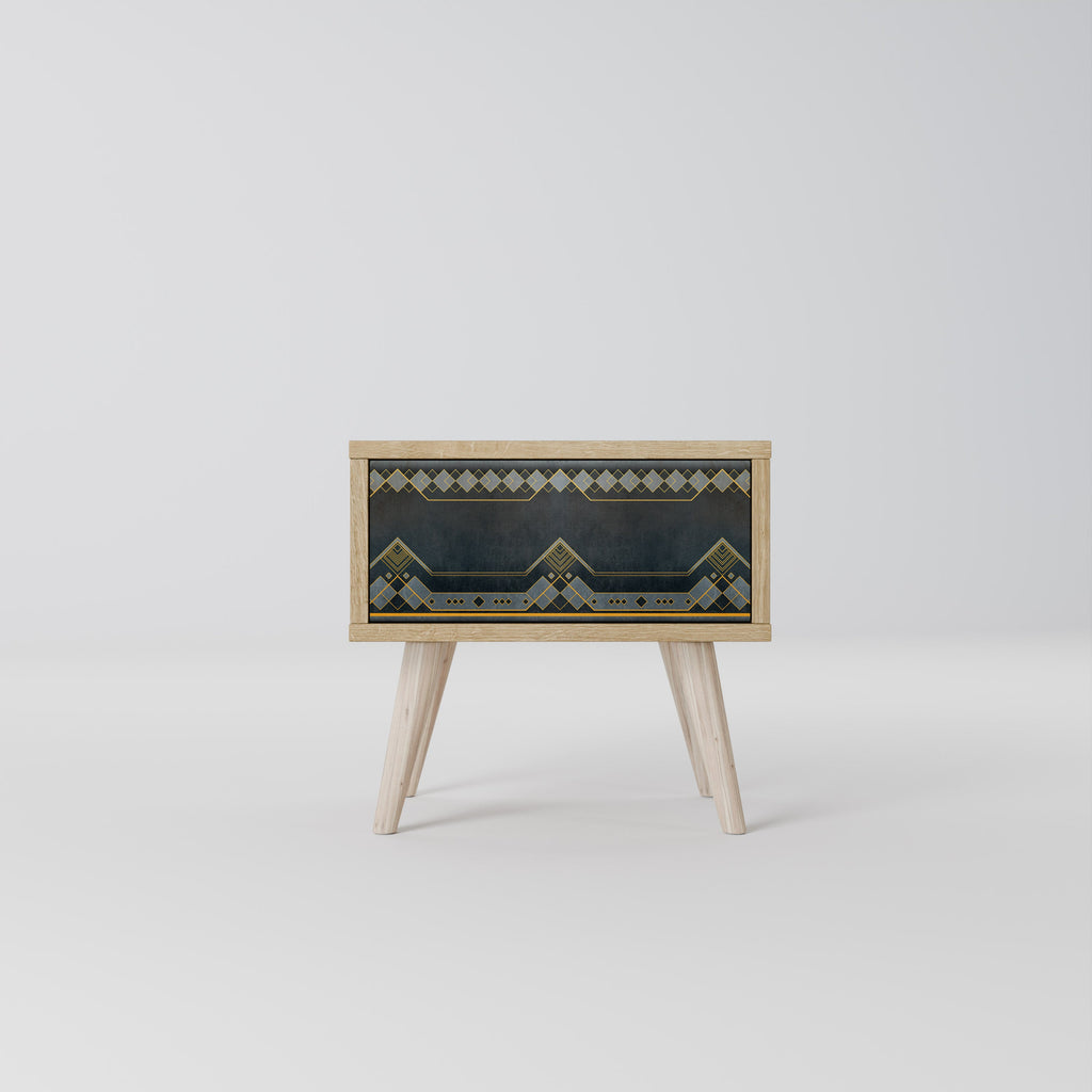 ROYAL ORDINARINESS Nightstand in Oak Effect
